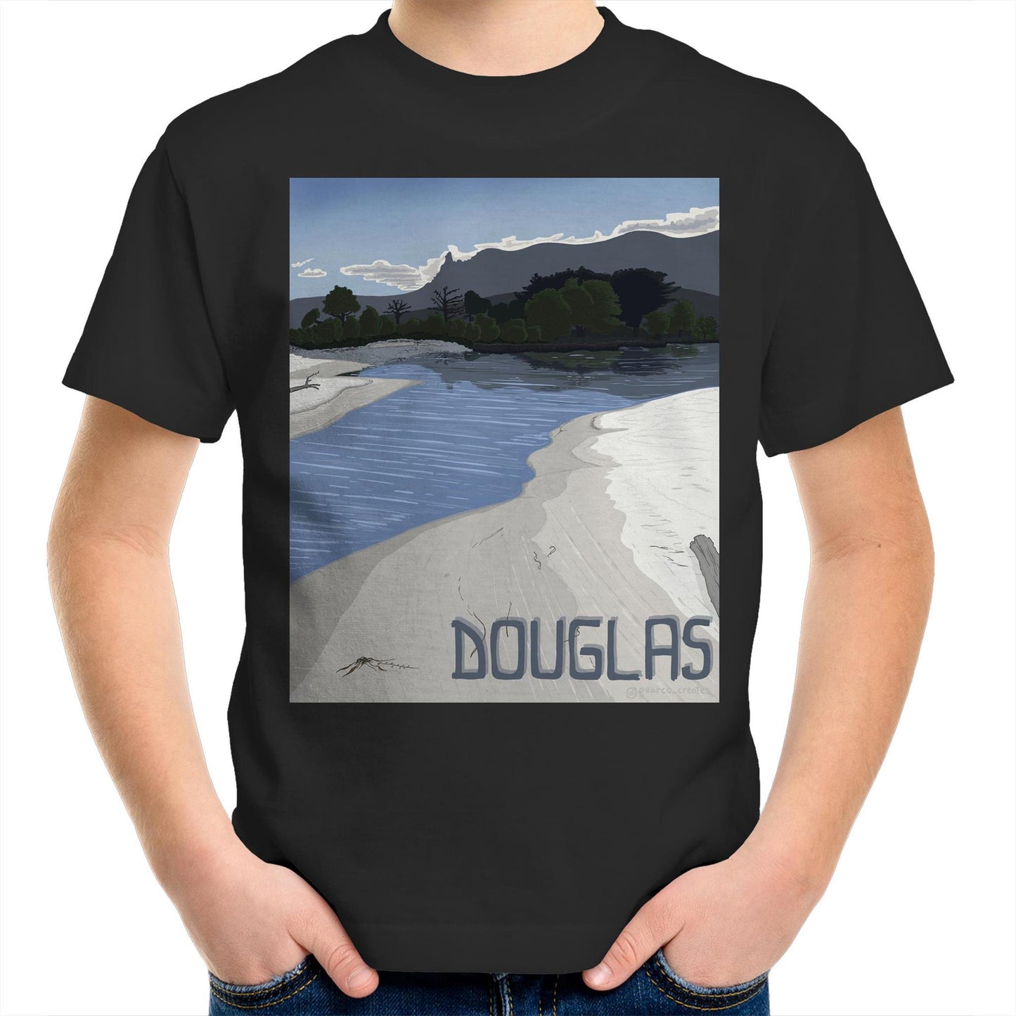 AS Colour Kids Youth T-Shirt - Douglas River Lagoon