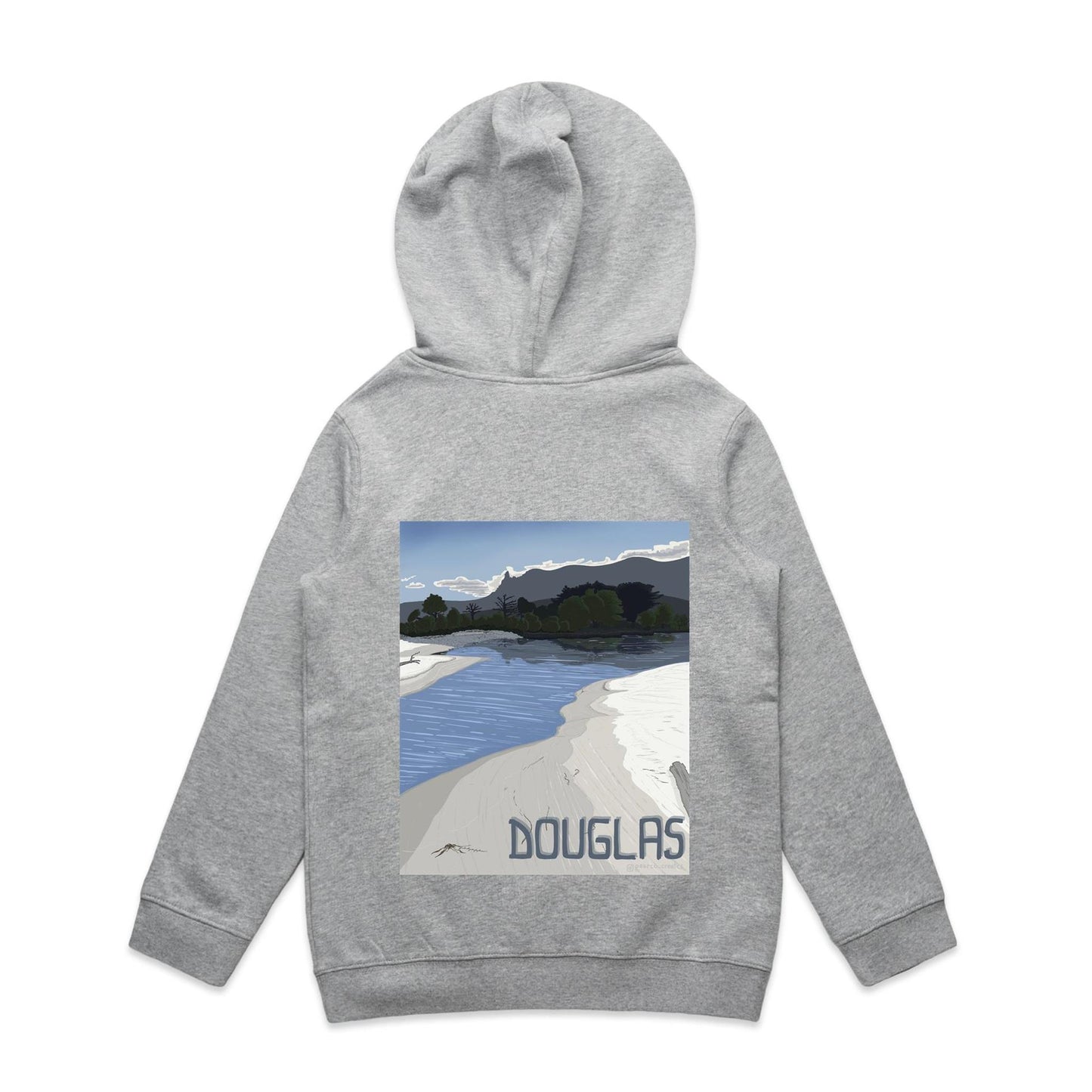 AS Colour - Youth Supply Hood - Douglas Lagoon
