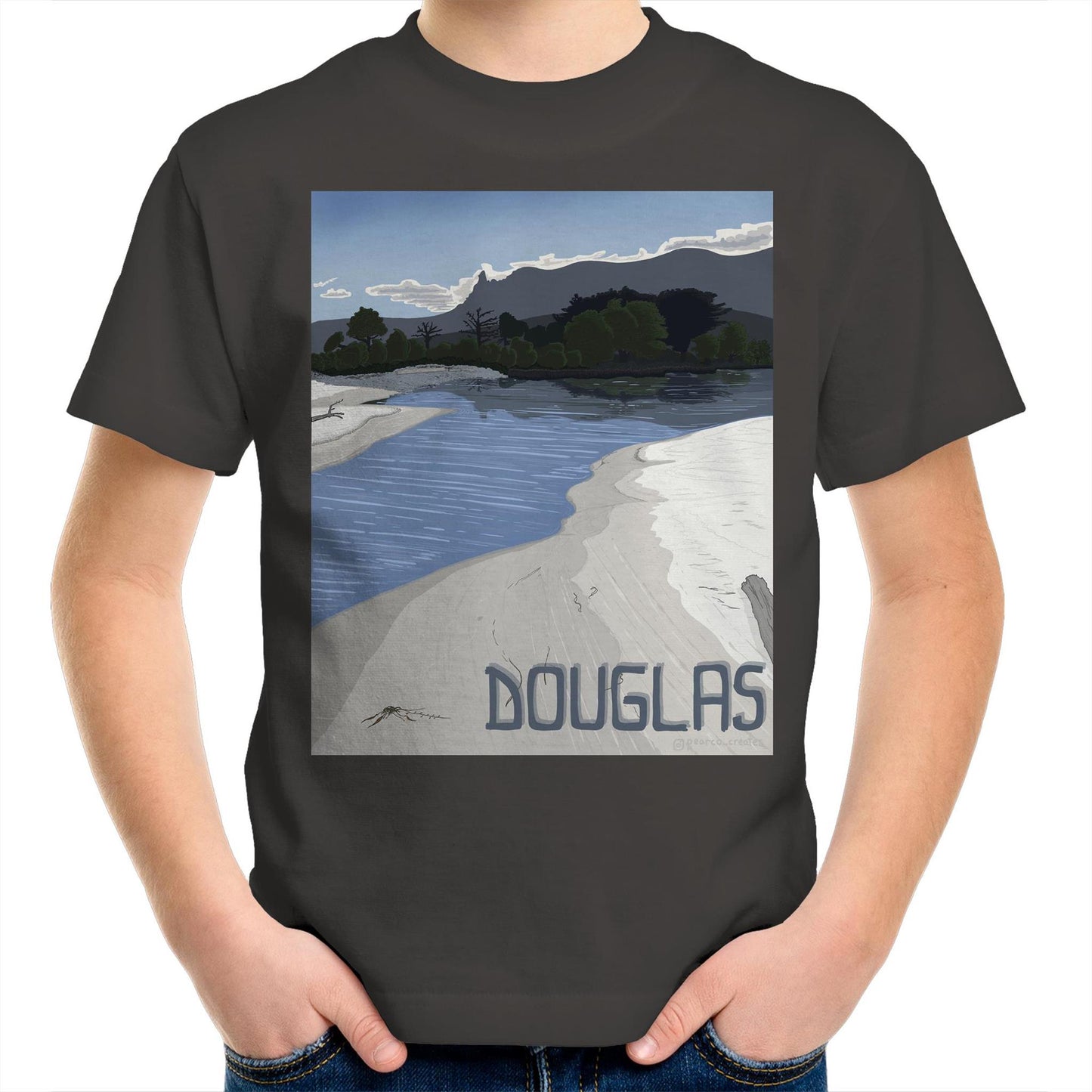 AS Colour Kids Youth T-Shirt - Douglas River Lagoon