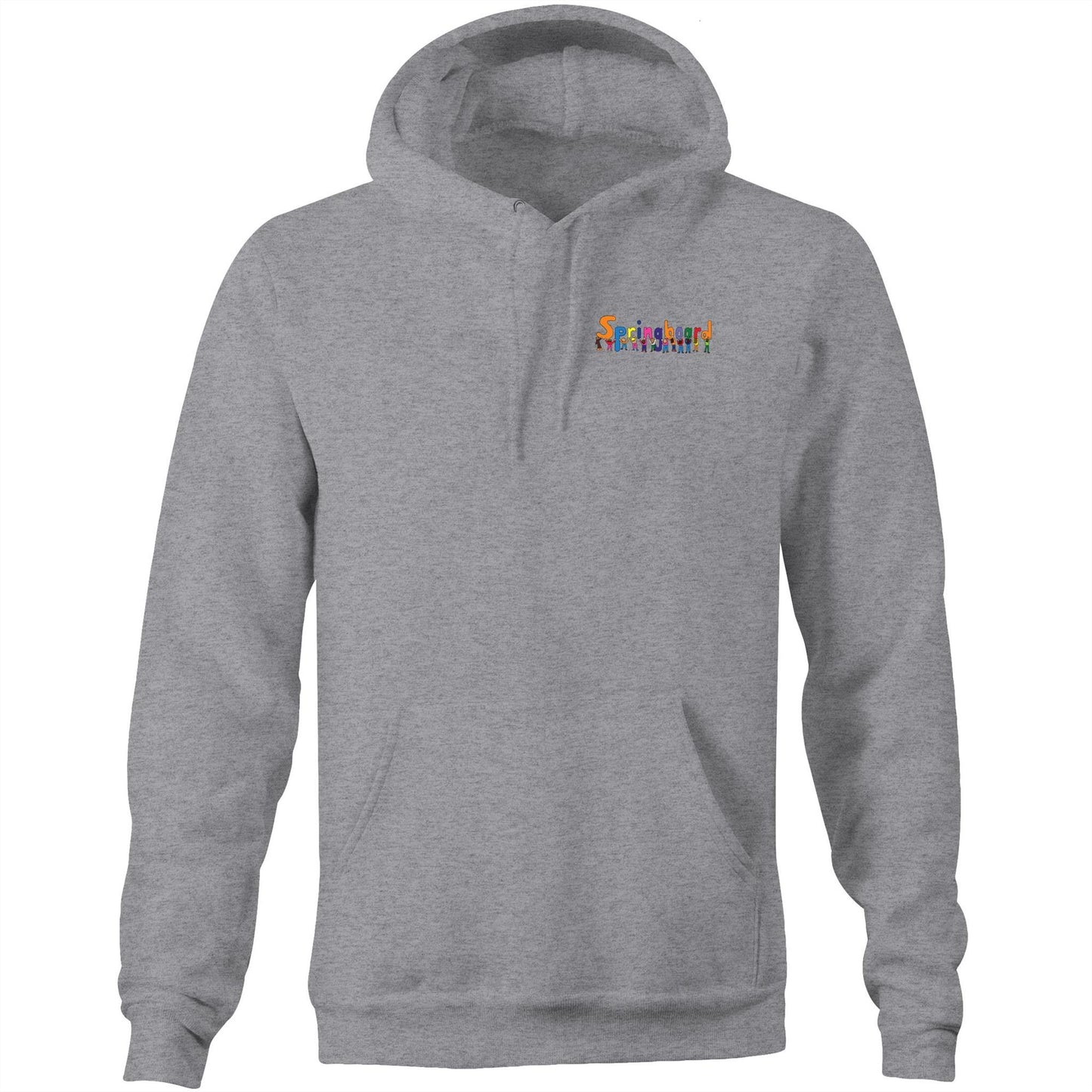 Springboard - AS Colour Stencil - Pocket Hoodie Sweatshirt