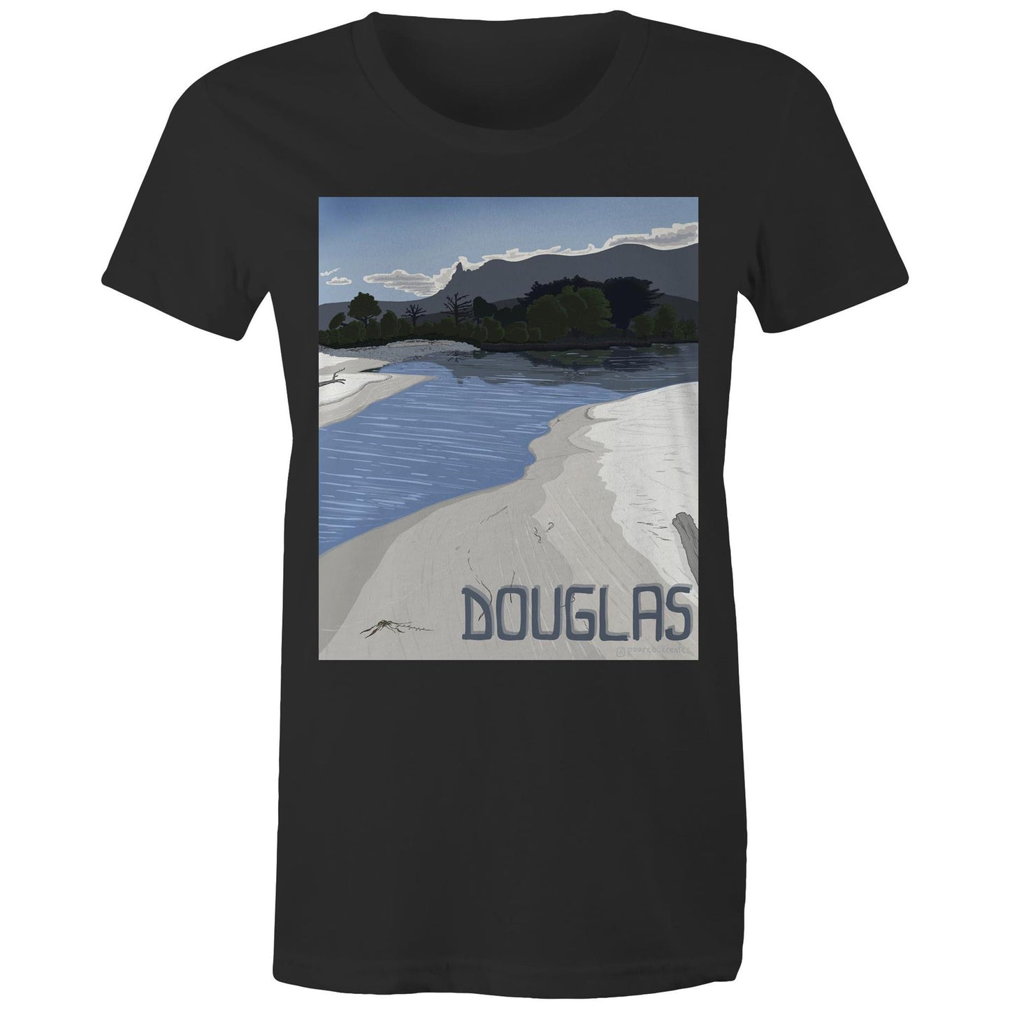 AS Colour - Women's Maple Tee - Douglas River Lagoon