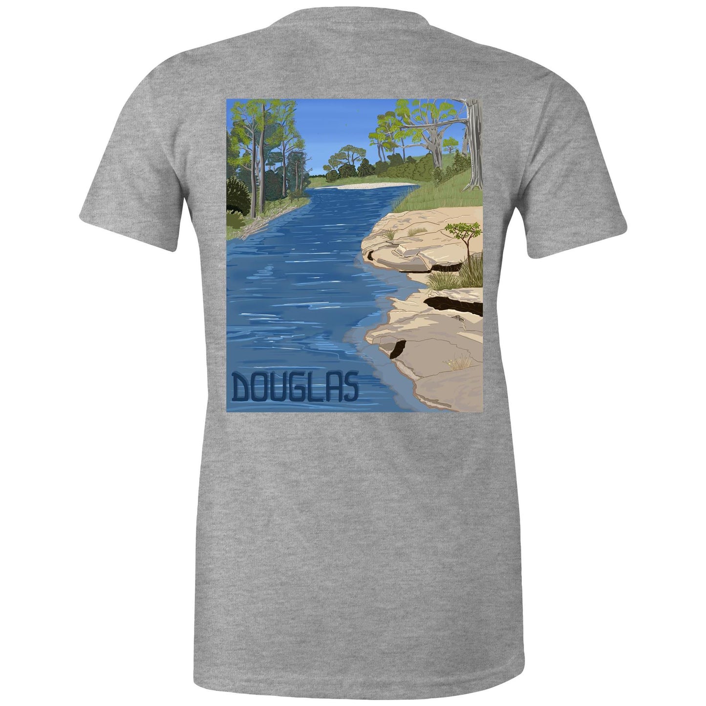 AS Colour - Women's Maple Tee - Douglas River Waterhole