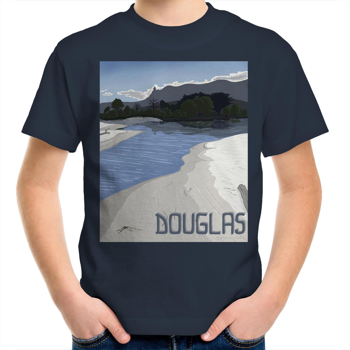 AS Colour Kids Youth T-Shirt - Douglas River Lagoon
