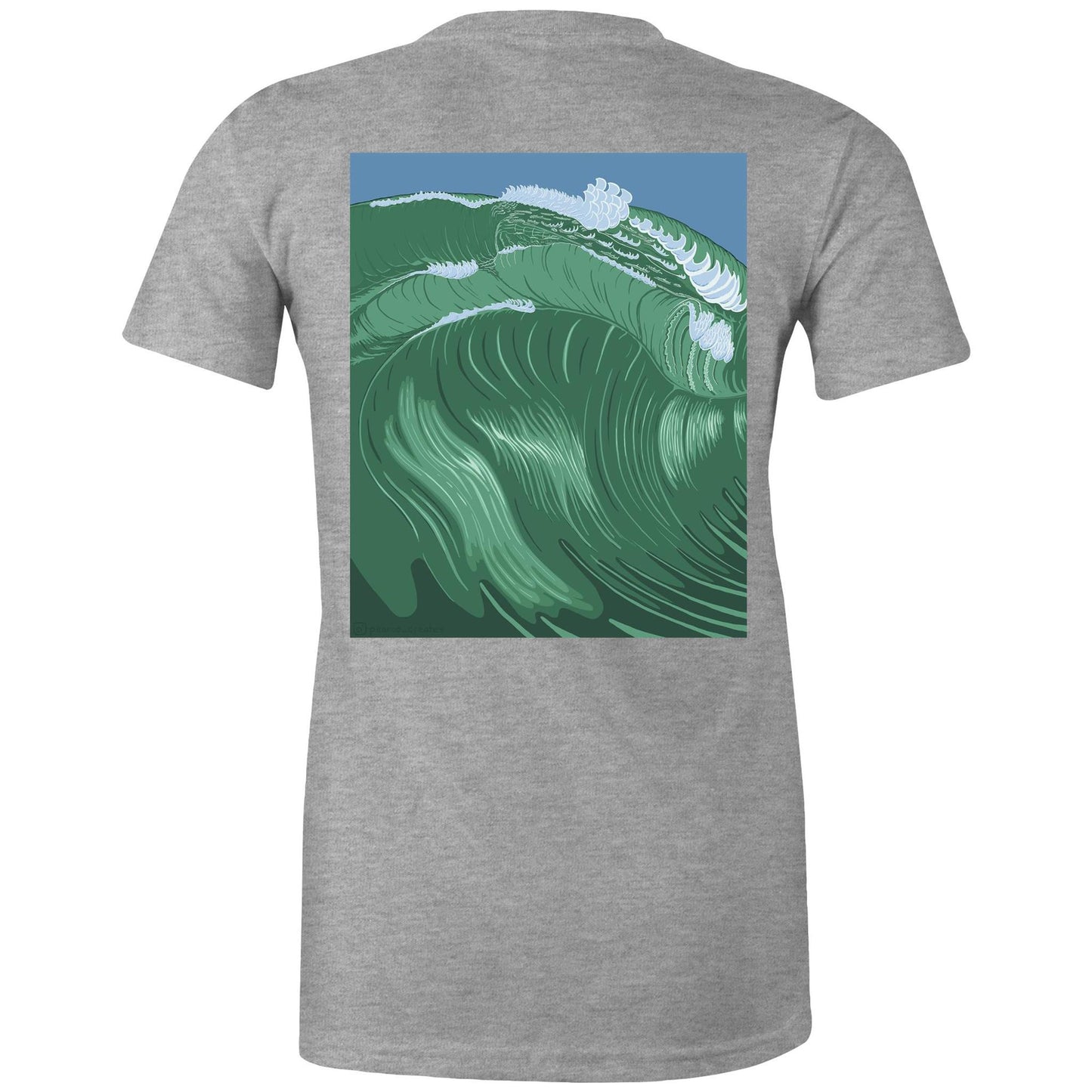 AS Colour - Women's Maple Tee - Shippies Wave