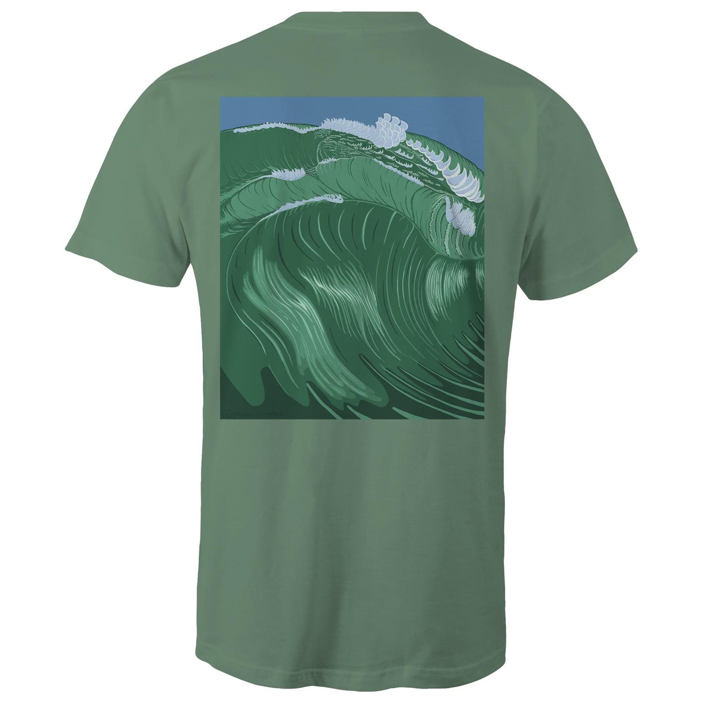 AS Colour Staple - Mens Shippies Wave T-Shirt