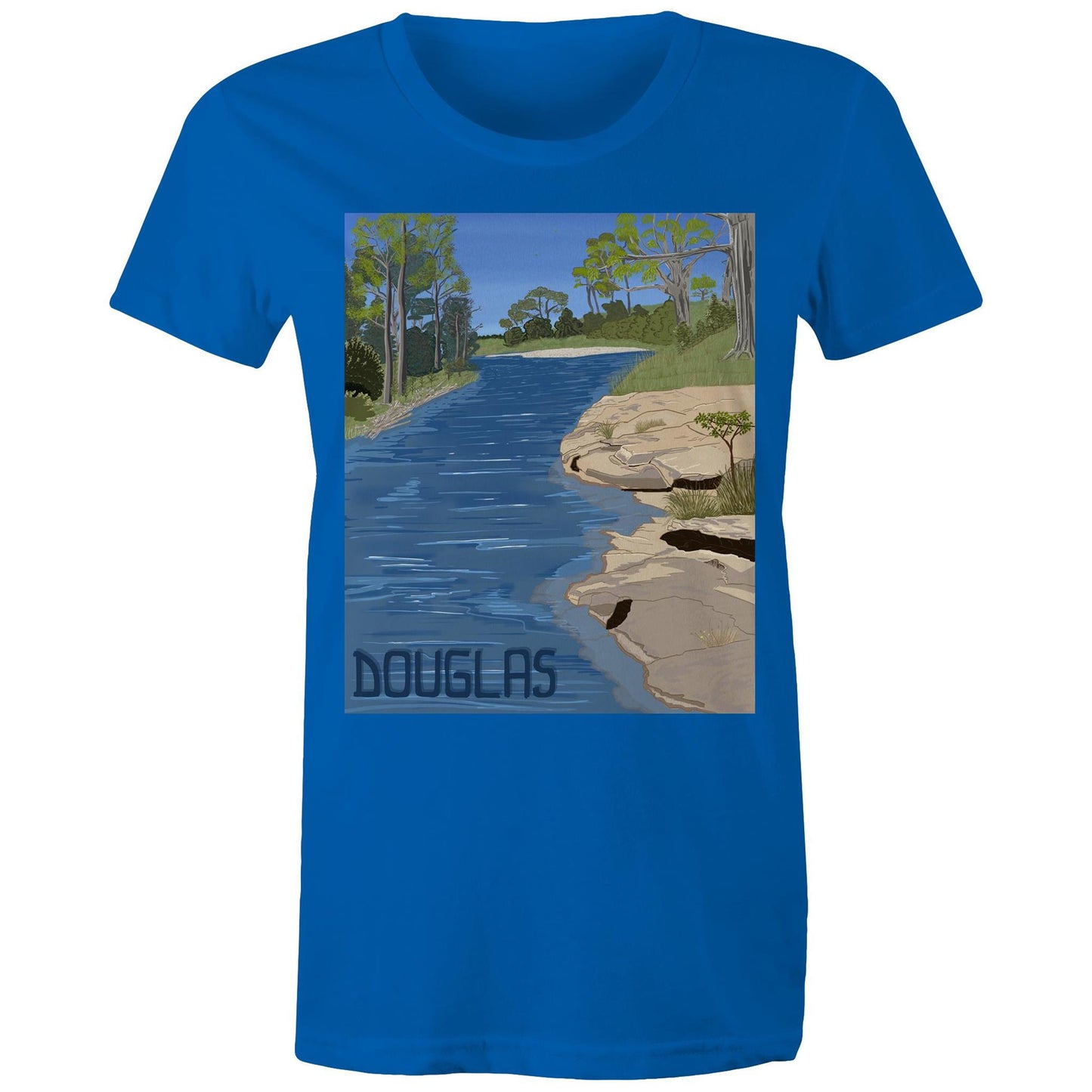 AS Colour - Women's Maple Tee - Douglas River Waterhole