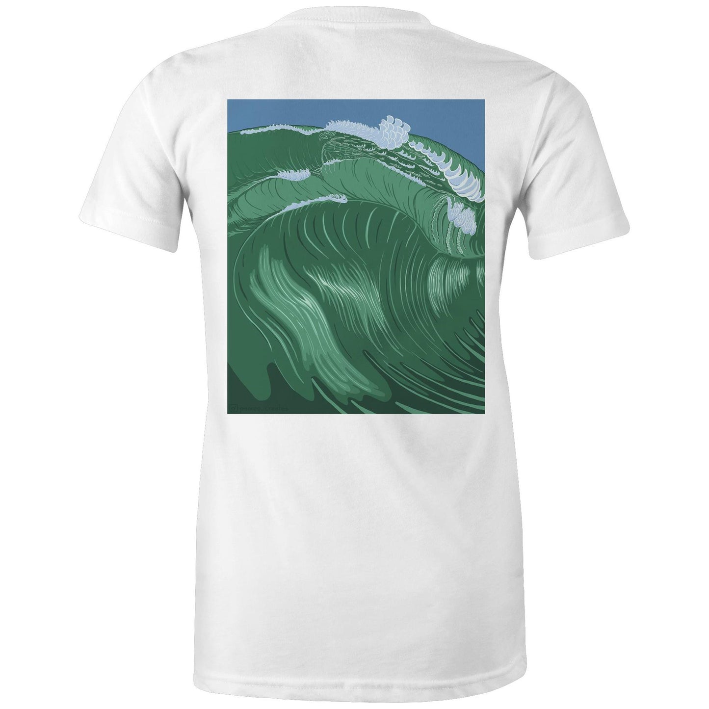 AS Colour - Women's Maple Tee - Shippies Wave