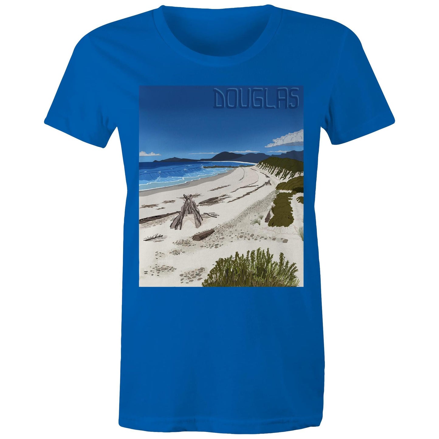 AS Colour - Women's Maple Tee - Douglas River Beach
