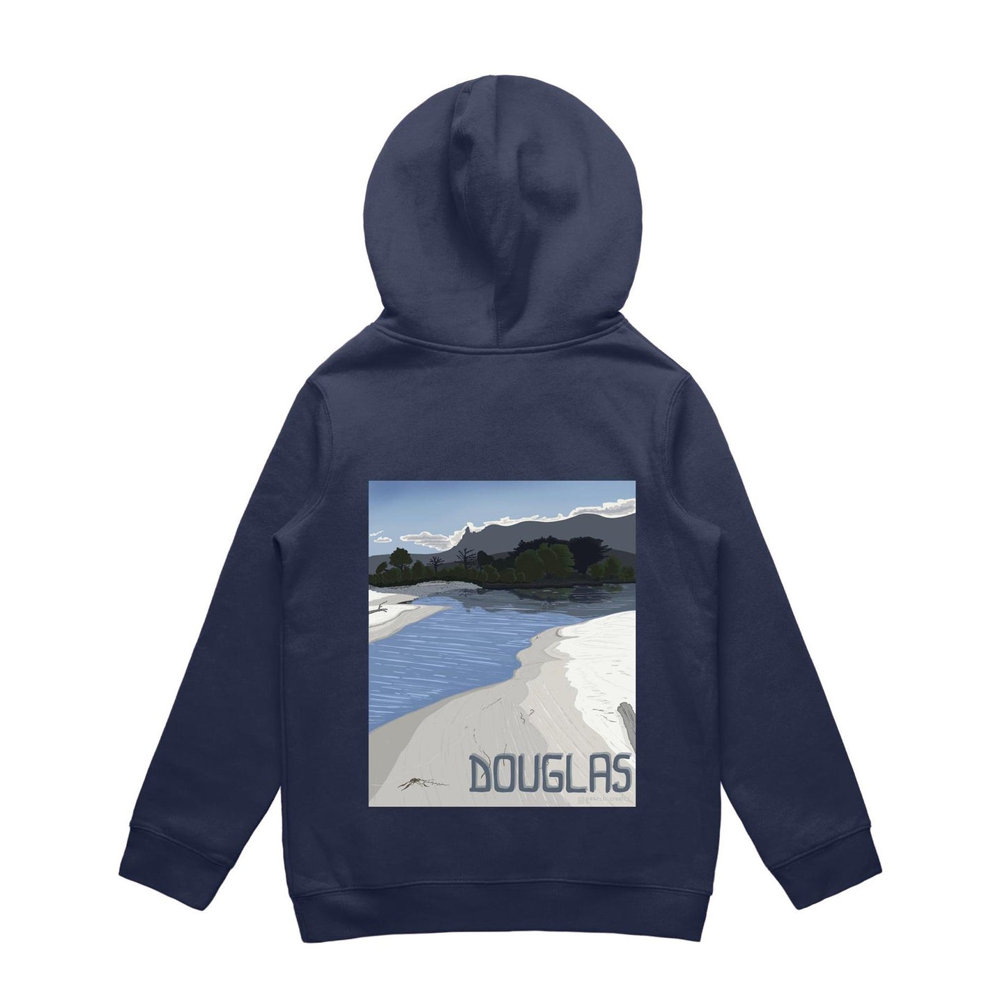AS Colour - Youth Supply Hood - Douglas Lagoon
