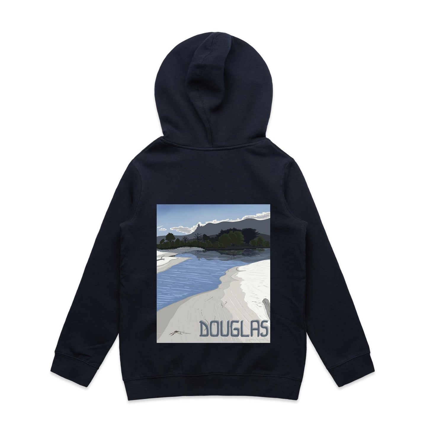 AS Colour - Youth Supply Hood - Douglas Lagoon