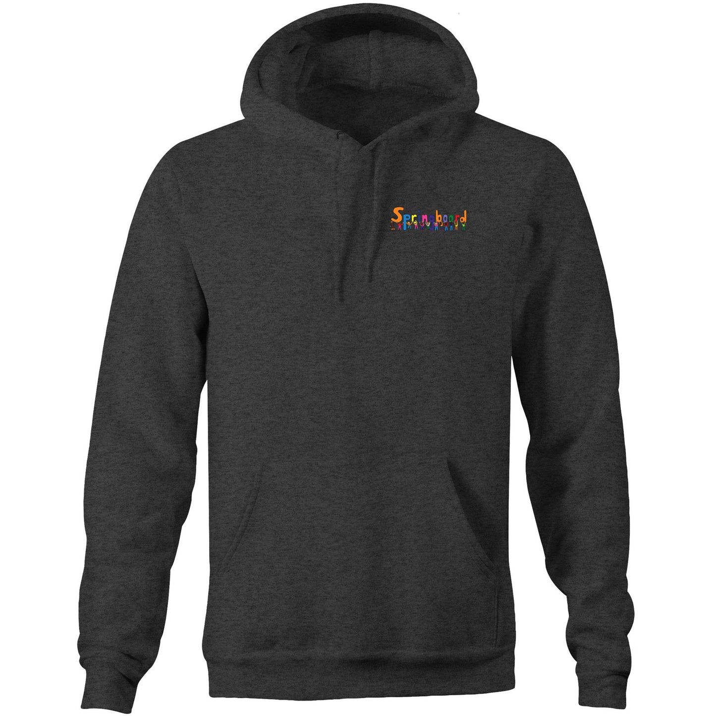 Springboard - AS Colour Stencil - Pocket Hoodie Sweatshirt