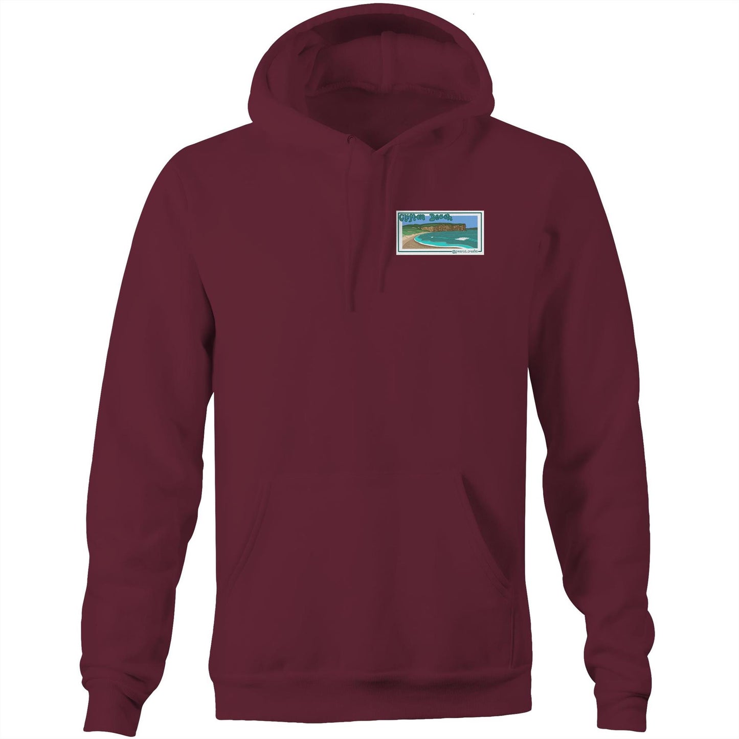 Clifton pocket print - AS Colour Stencil - Pocket Hoodie Sweatshirt