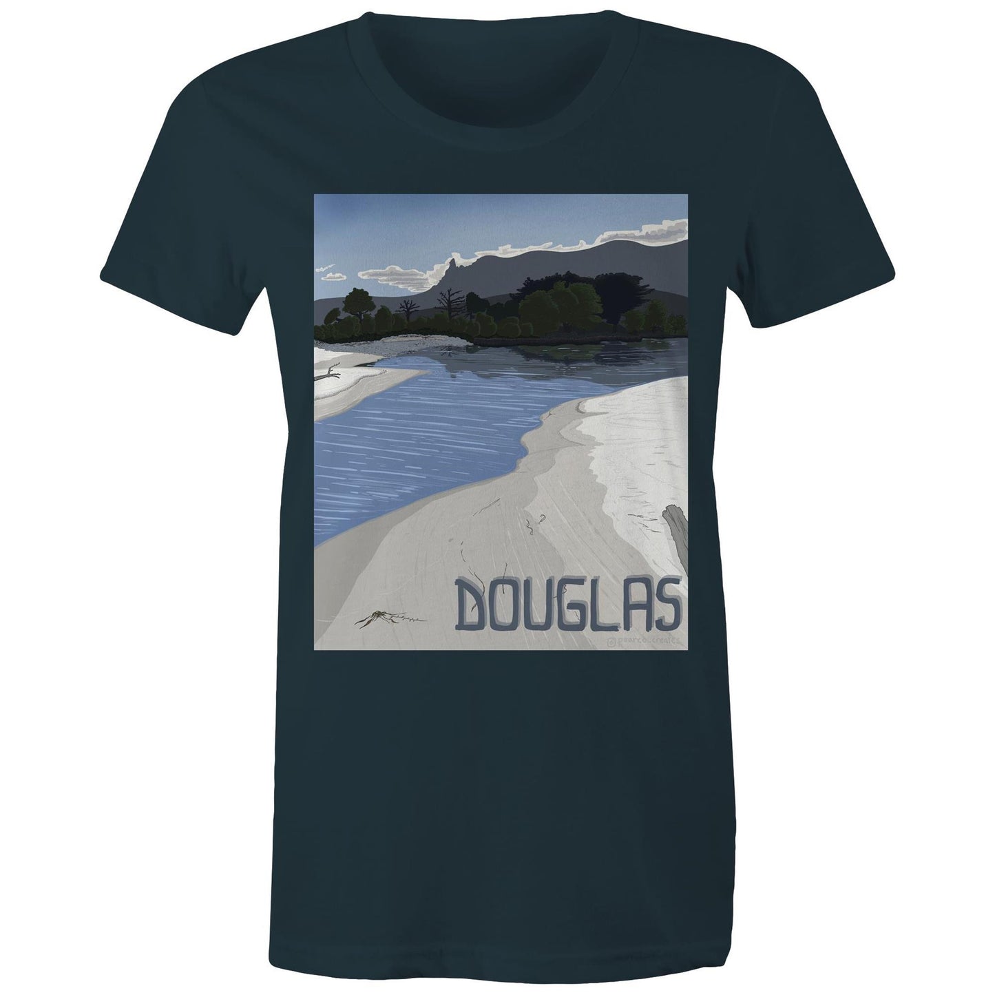 AS Colour - Women's Maple Tee - Douglas River Lagoon