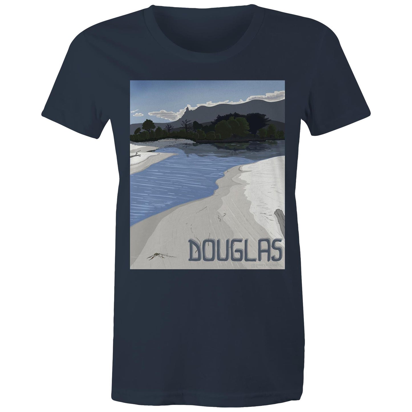 AS Colour - Women's Maple Tee - Douglas River Lagoon