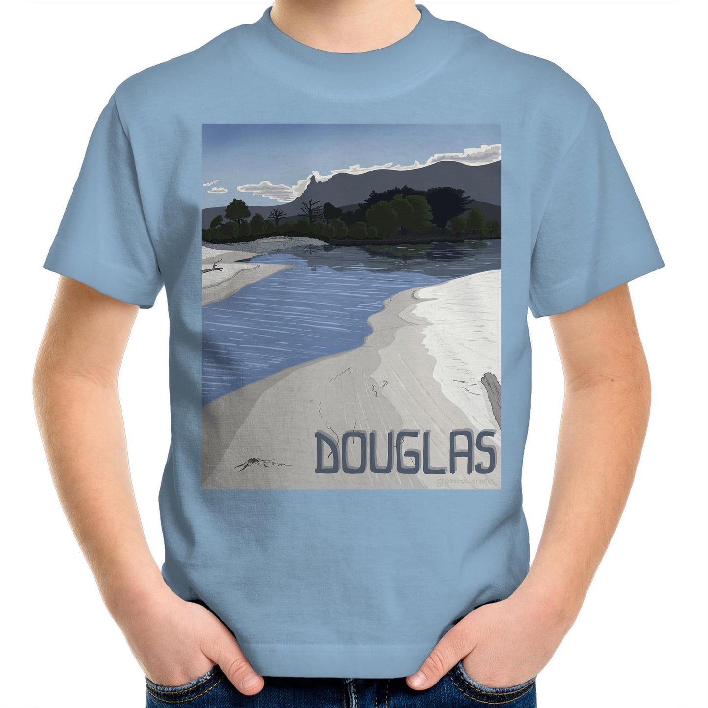 AS Colour Kids Youth T-Shirt - Douglas River Lagoon