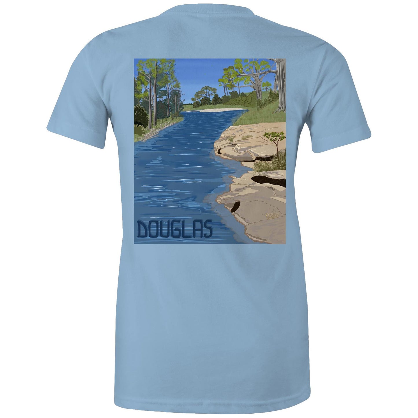 AS Colour - Women's Maple Tee - Douglas River Waterhole