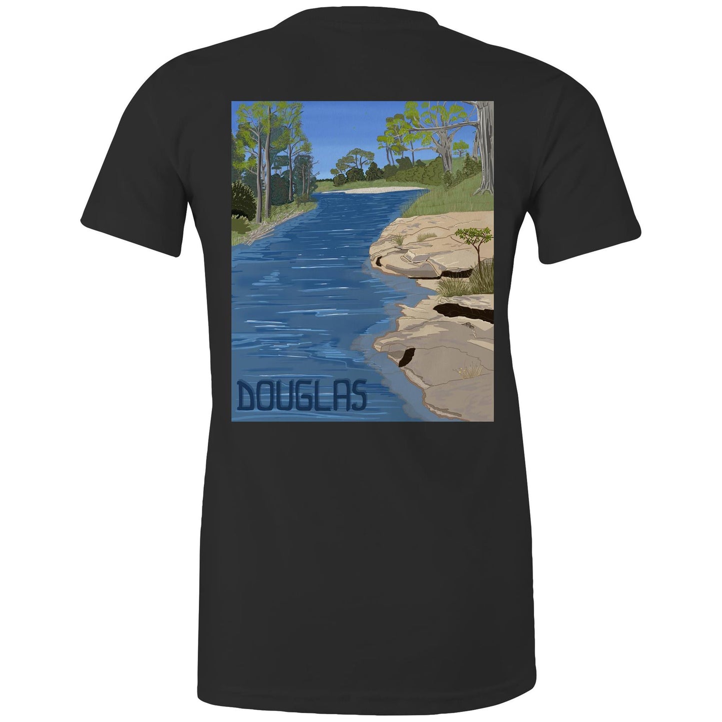 AS Colour - Women's Maple Tee - Douglas River Waterhole
