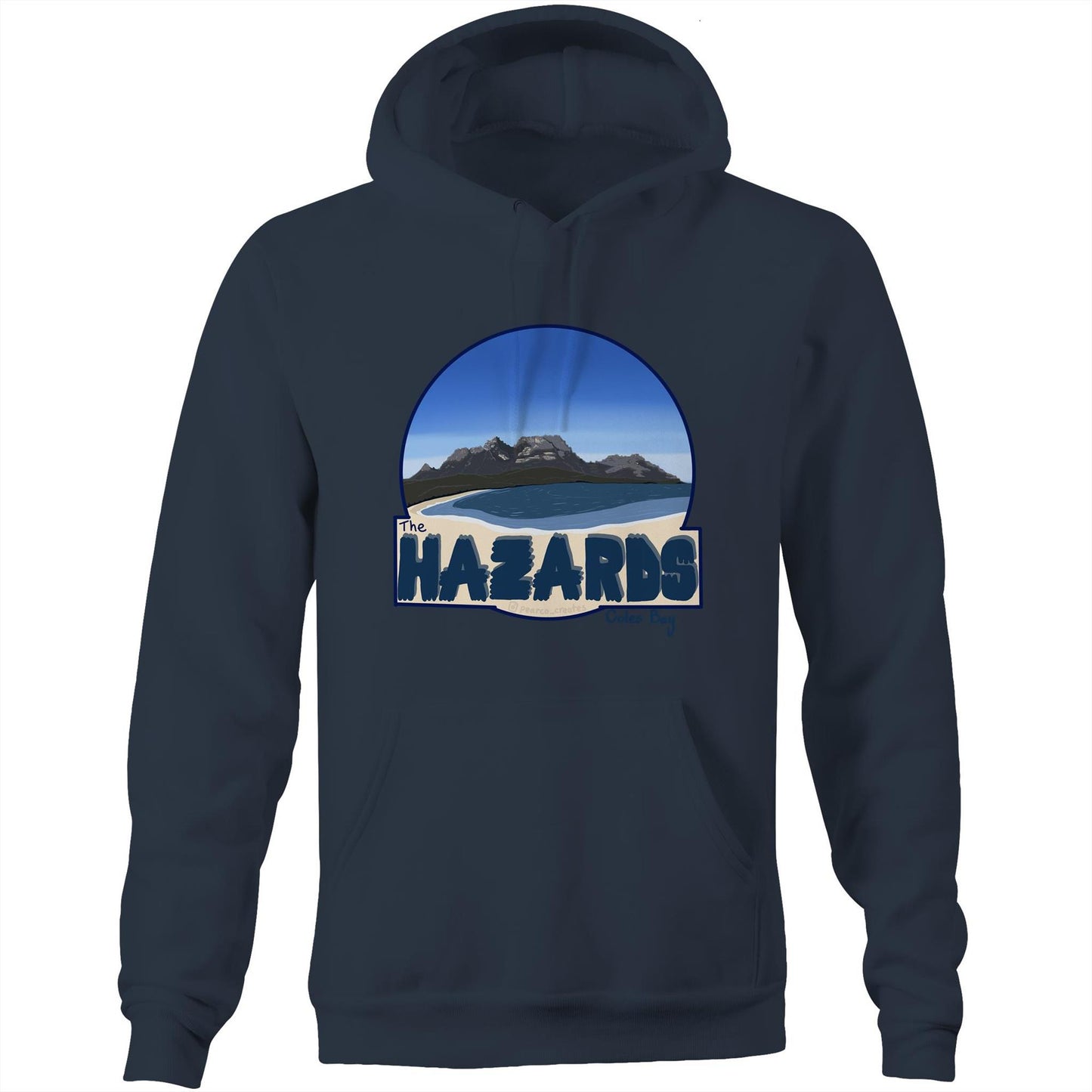 AS Colour Stencil - Pocket Hoodie Sweatshirt - Hazards