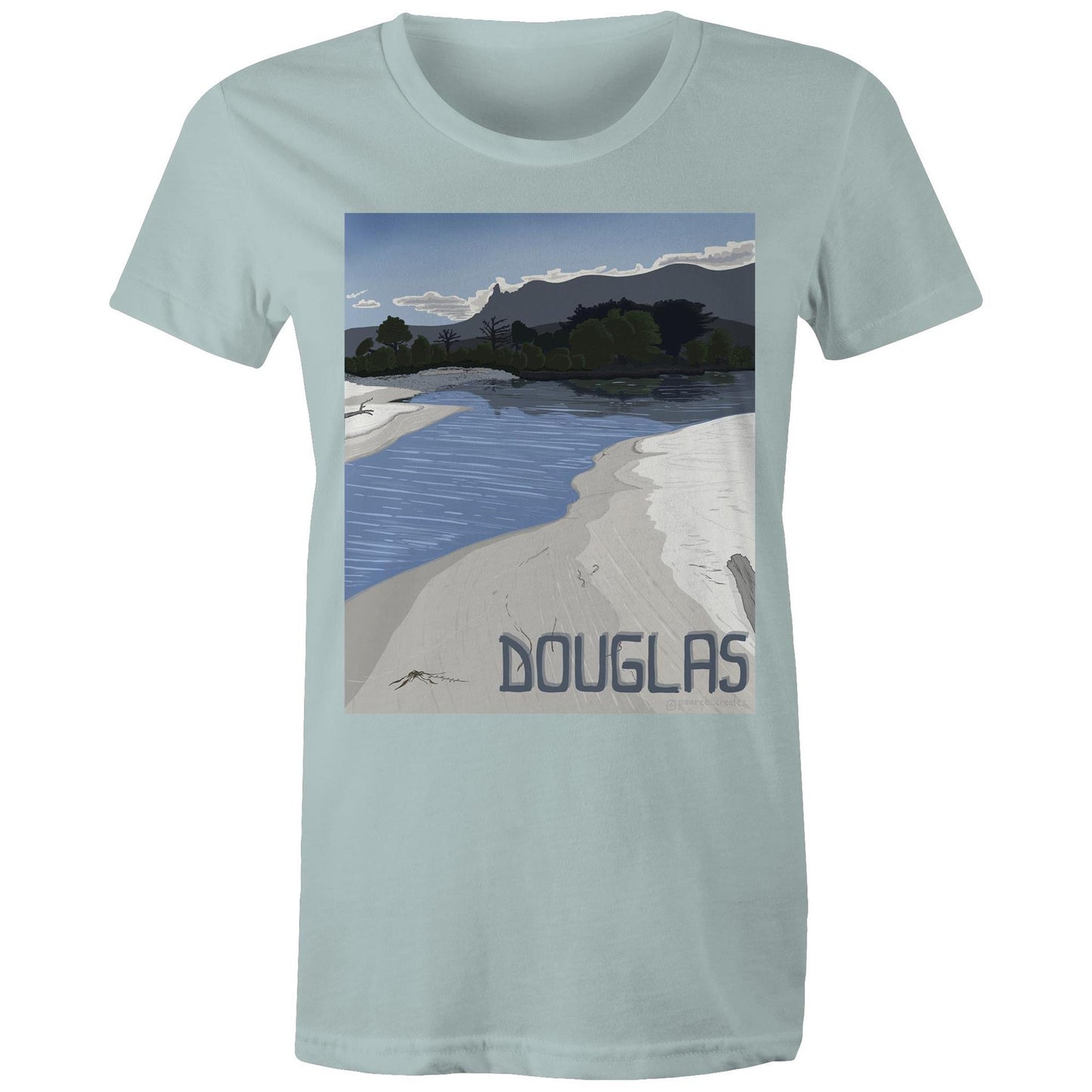 AS Colour - Women's Maple Tee - Douglas River Lagoon