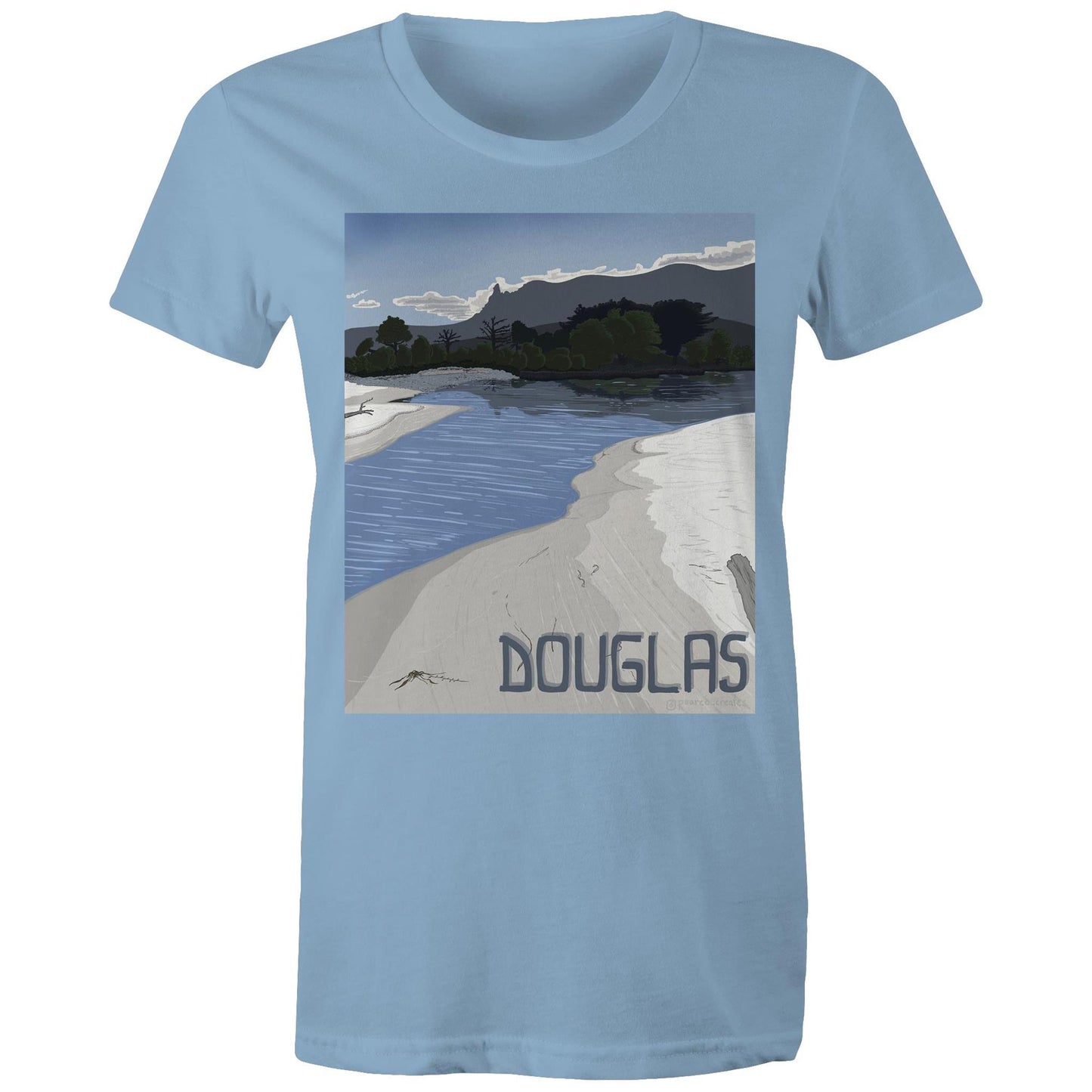 AS Colour - Women's Maple Tee - Douglas River Lagoon