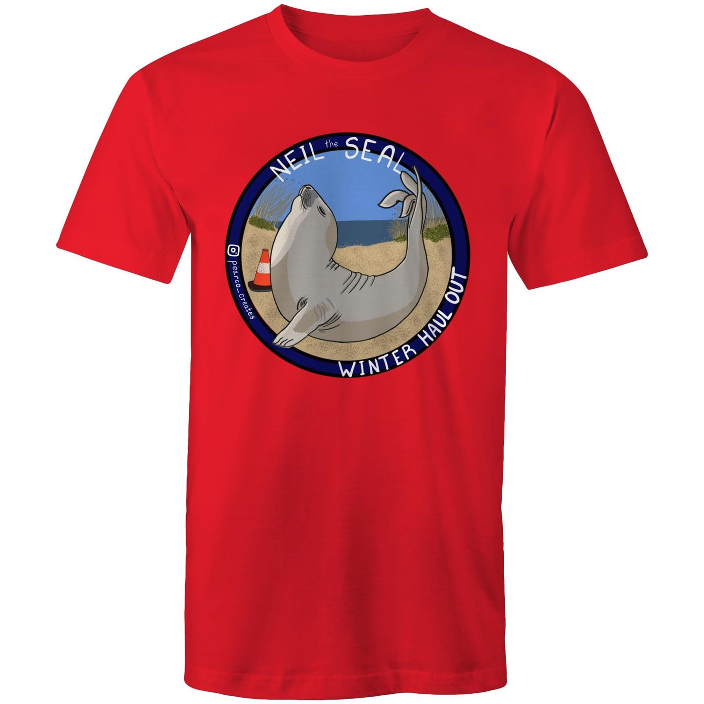 AS Colour Staple - Mens T-Shirt - Neil the Seal