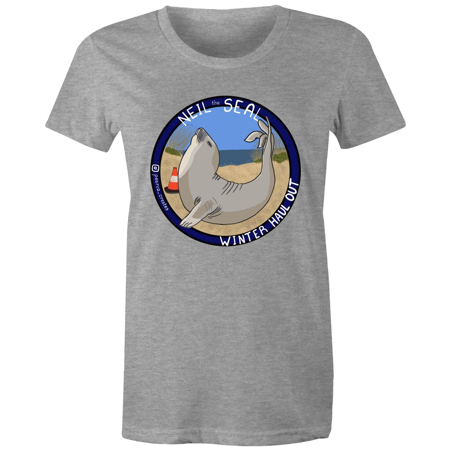 AS Colour - Women's Maple Tee - Neil the Seal