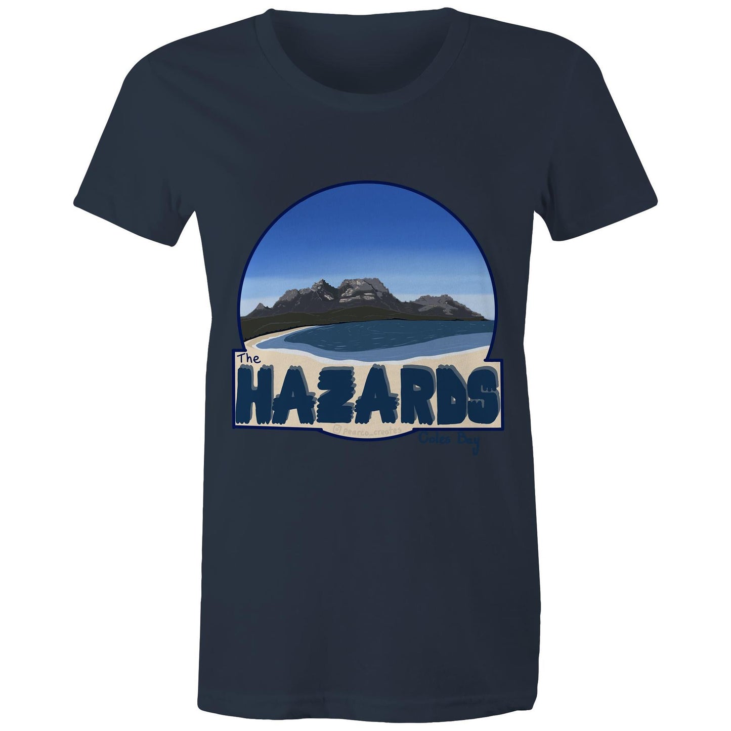 AS Colour - Women's Maple Tee - The Hazards / Coles Bay Tasmania