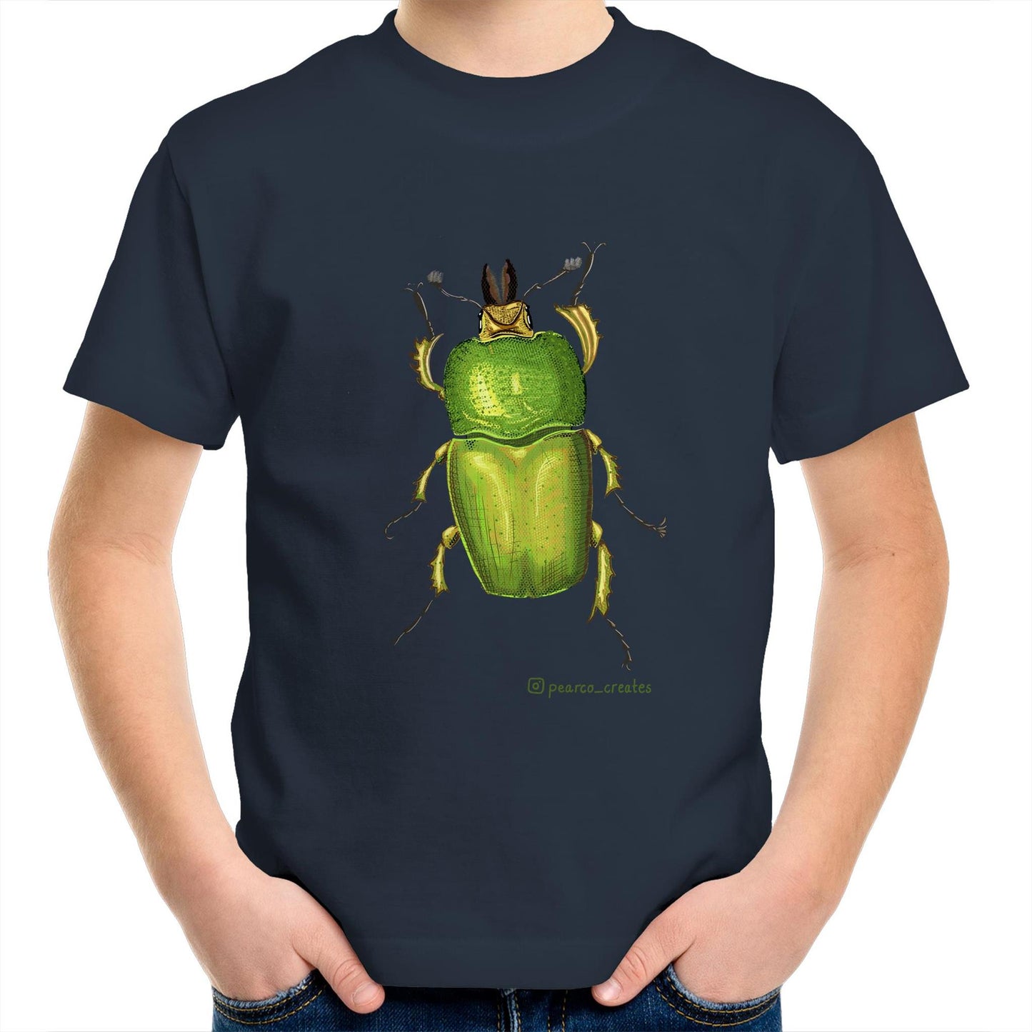 AS Colour Kids Youth Crew T-Shirt - Christmas Beetle