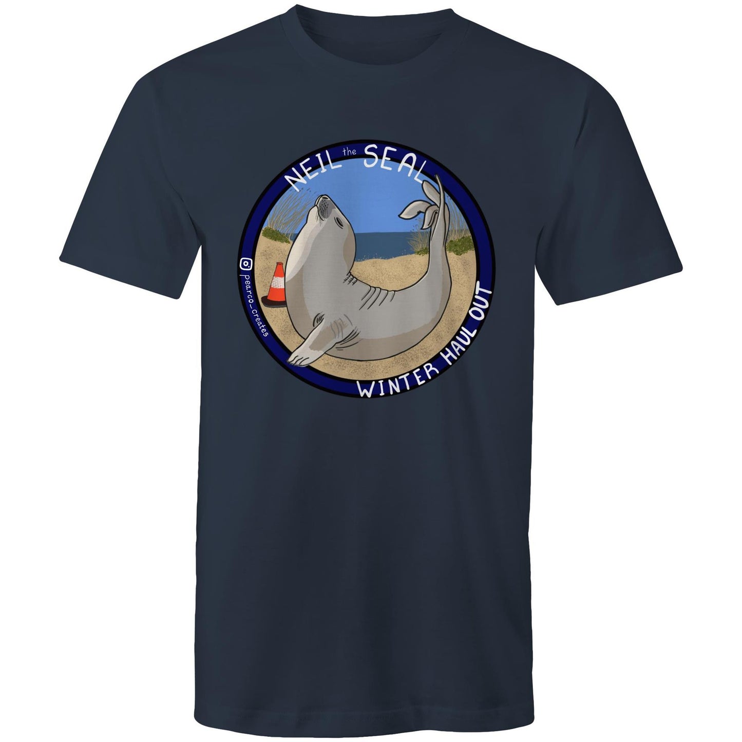 AS Colour Staple - Mens T-Shirt - Neil the Seal