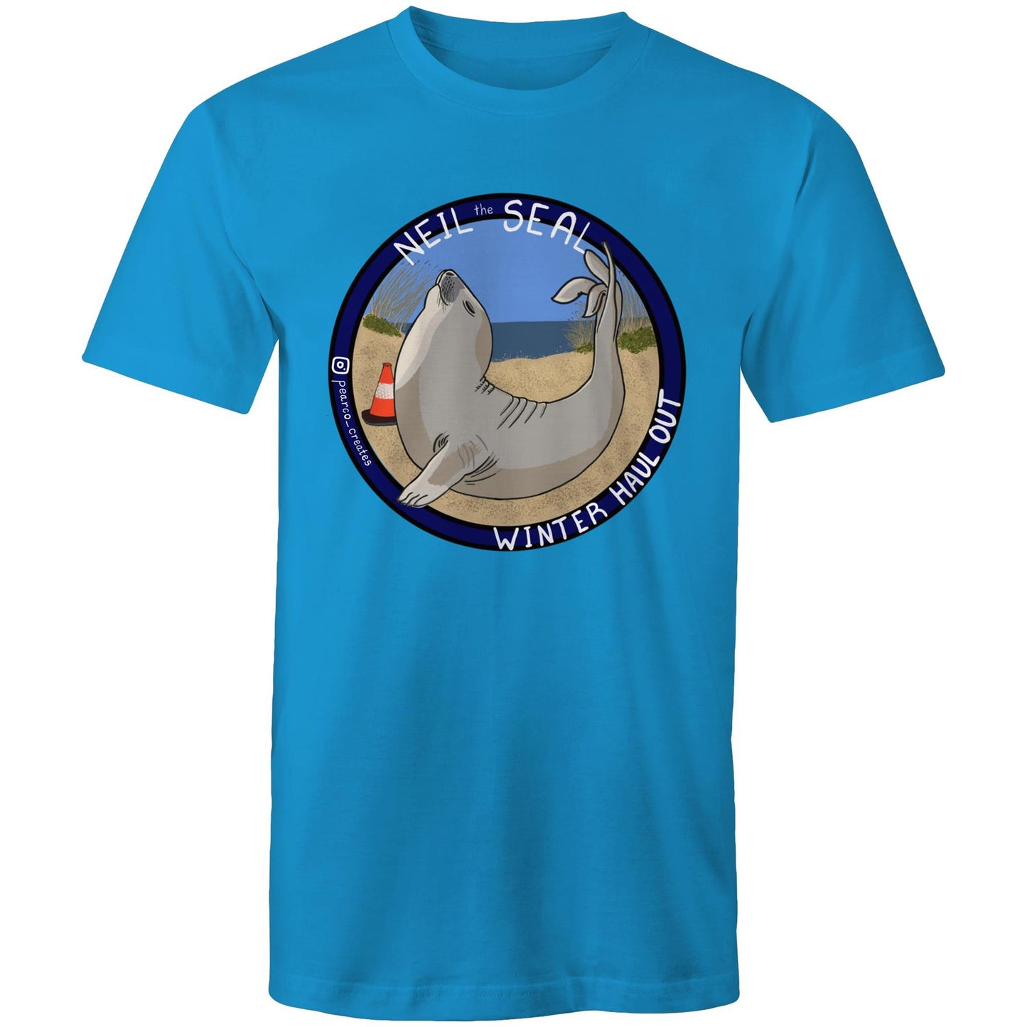 AS Colour Staple - Mens T-Shirt - Neil the Seal