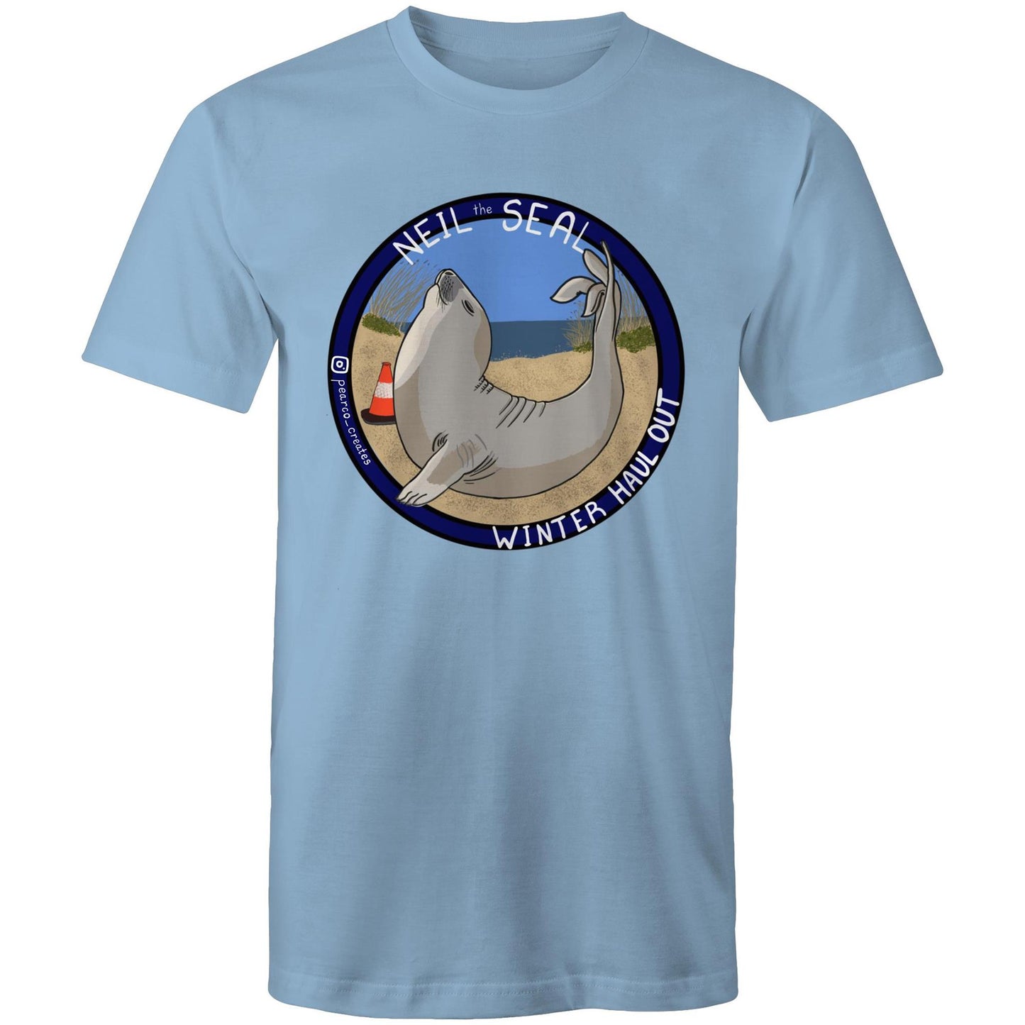 AS Colour Staple - Mens T-Shirt - Neil the Seal