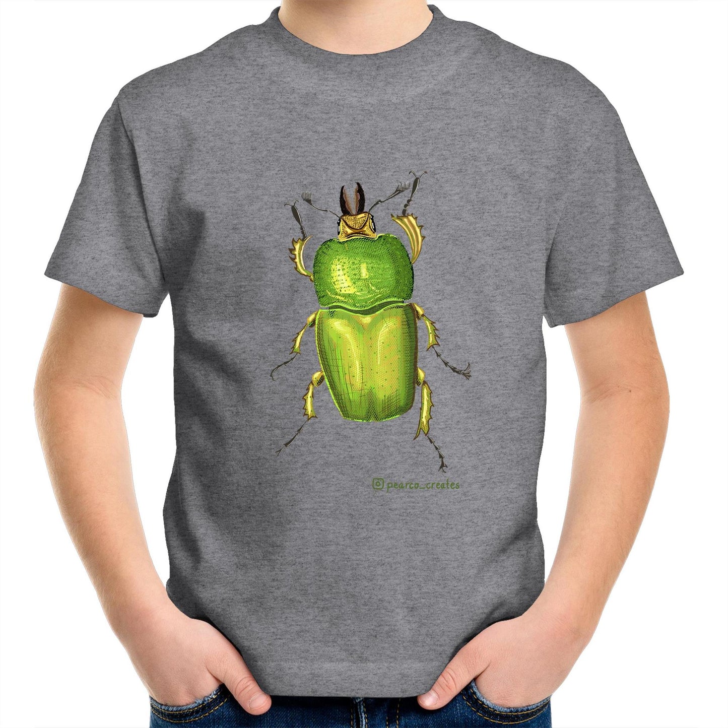 AS Colour Kids Youth Crew T-Shirt - Christmas Beetle