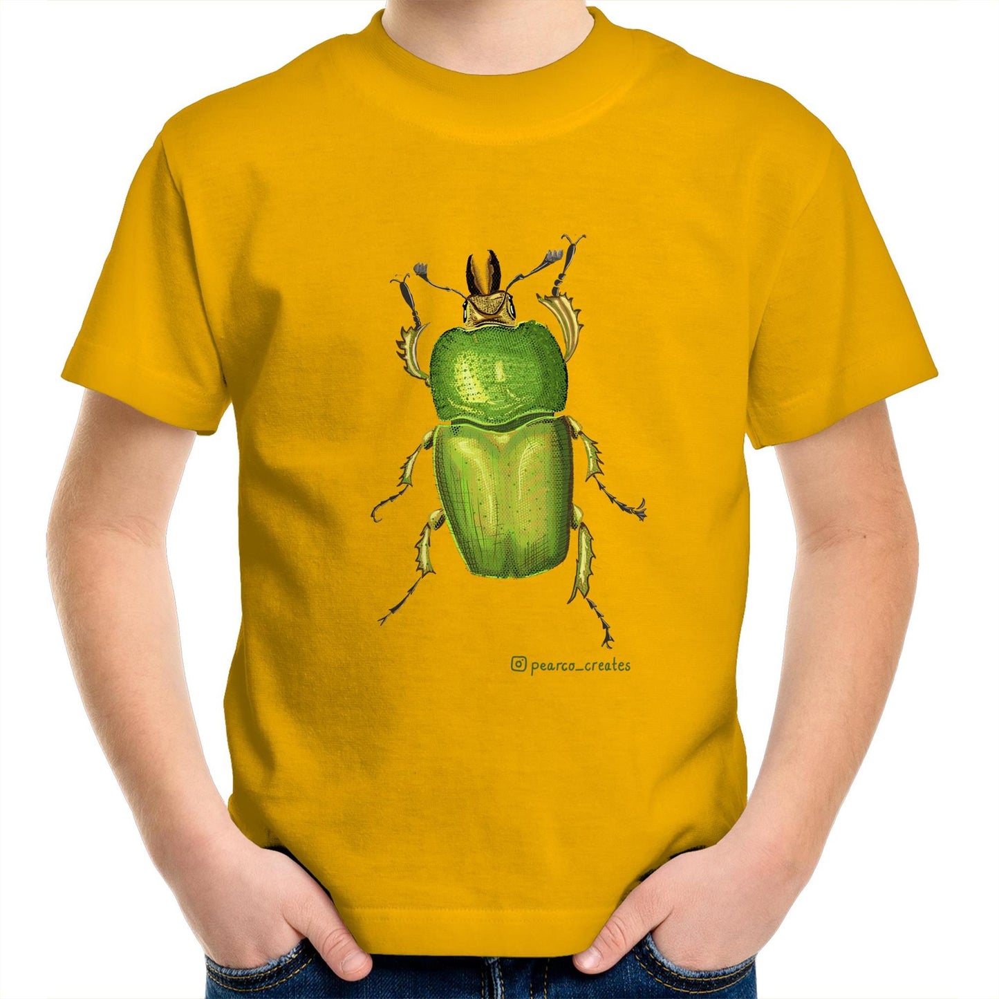 AS Colour Kids Youth Crew T-Shirt - Christmas Beetle