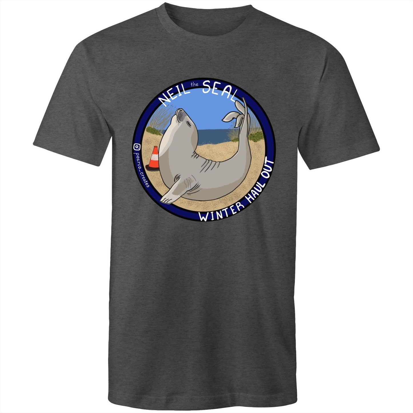 AS Colour Staple - Mens T-Shirt - Neil the Seal