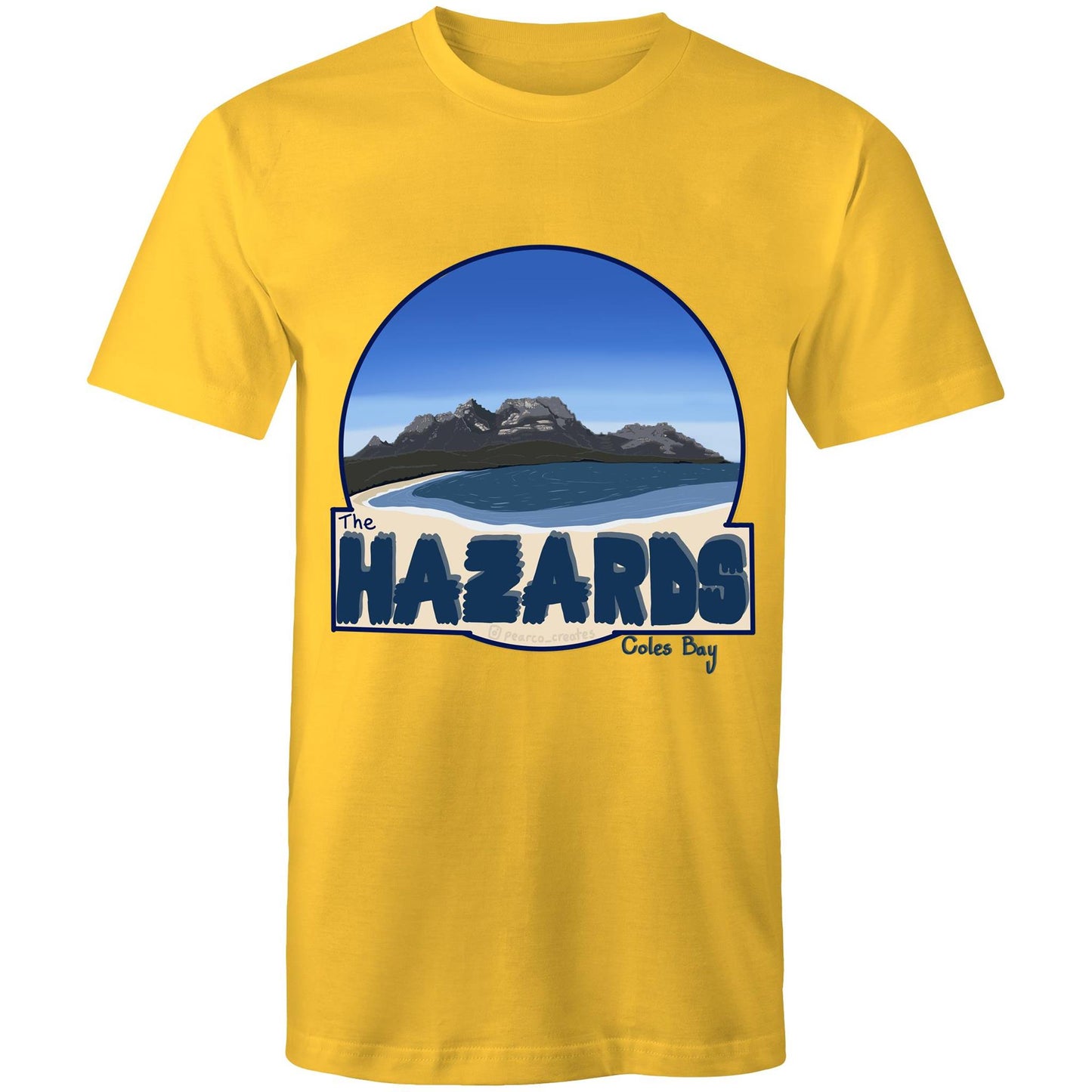 AS Colour Staple - Mens T-Shirt - The Hazards / Coles Bay Tasmania