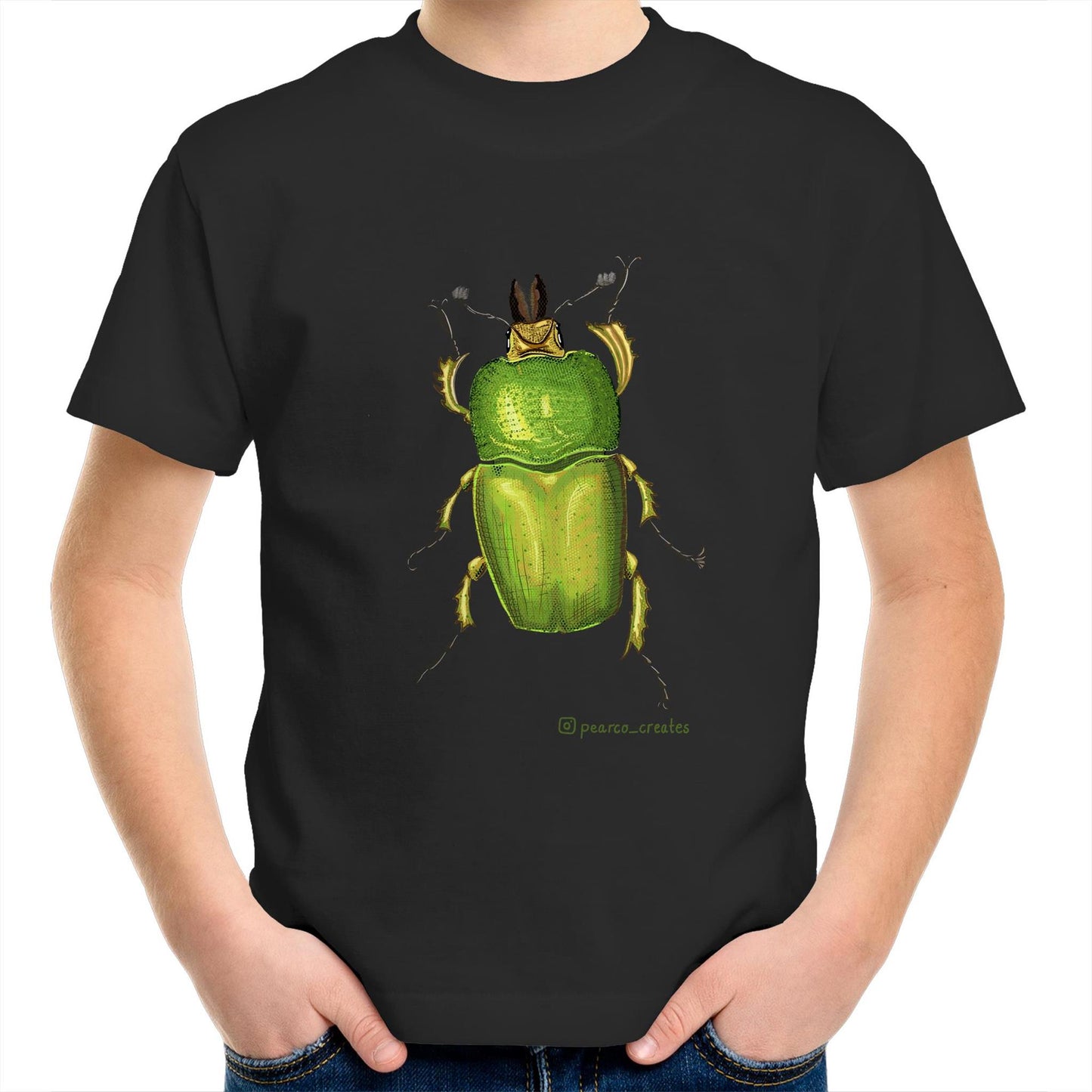 AS Colour Kids Youth Crew T-Shirt - Christmas Beetle