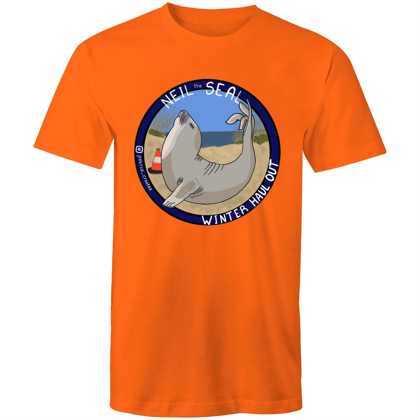AS Colour Staple - Mens T-Shirt - Neil the Seal