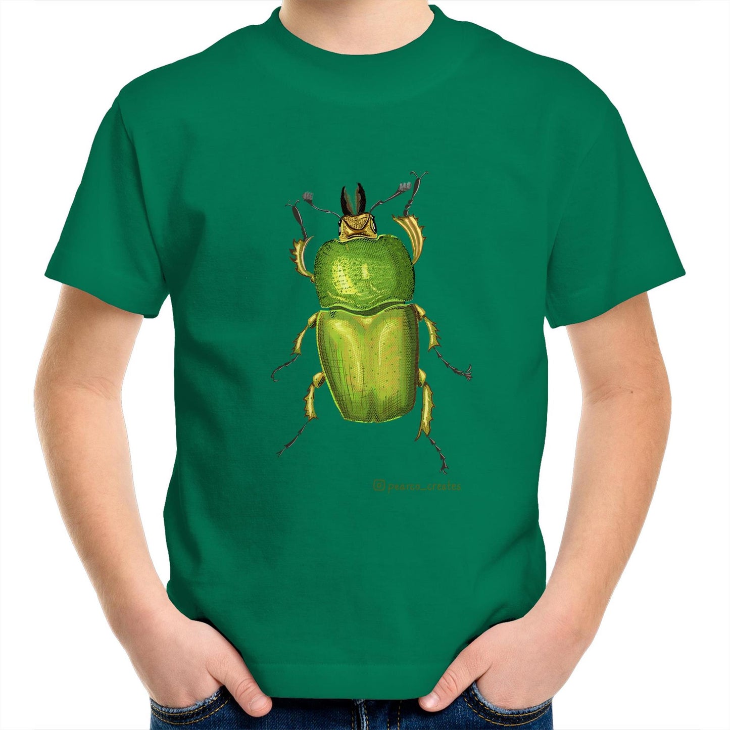 AS Colour Kids Youth Crew T-Shirt - Christmas Beetle