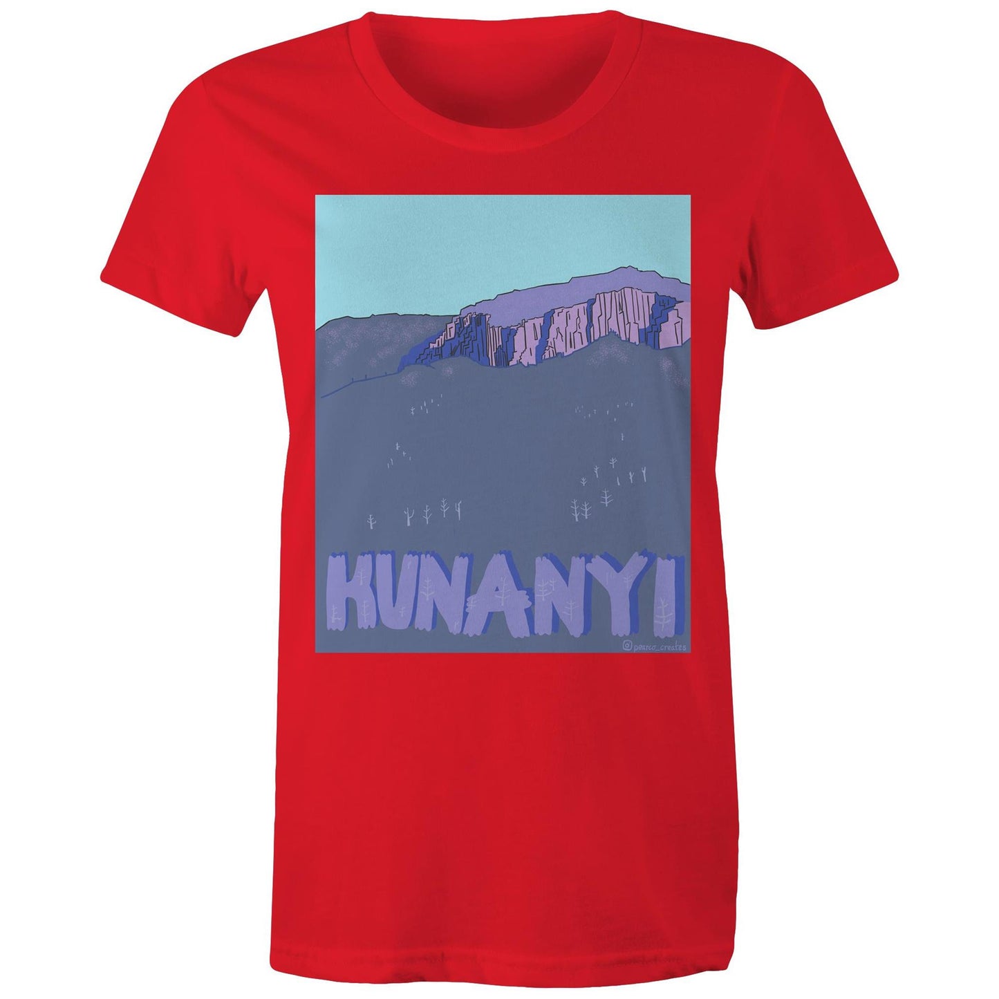 AS Colour - Women's Maple Tee - Kunanyi