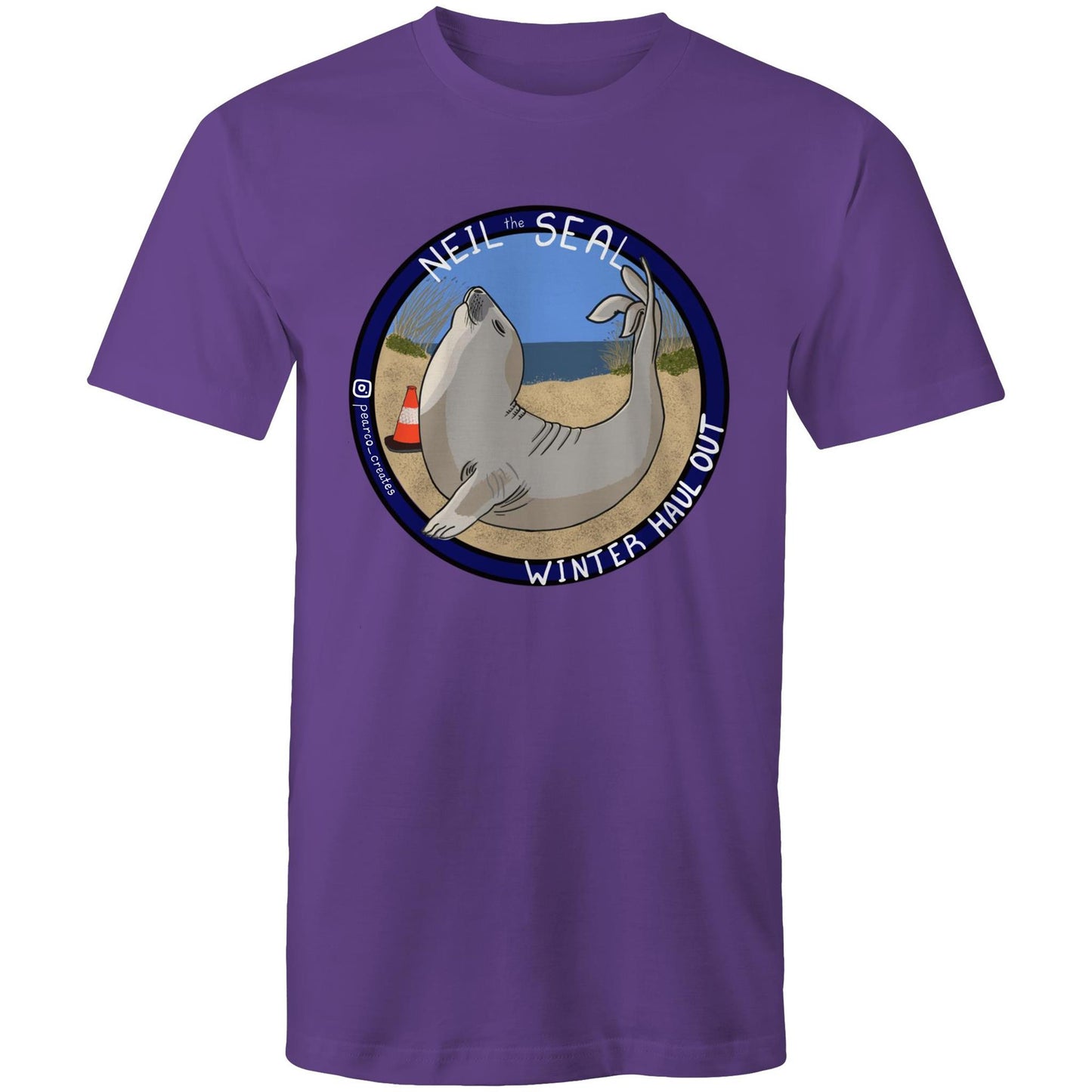 AS Colour Staple - Mens T-Shirt - Neil the Seal