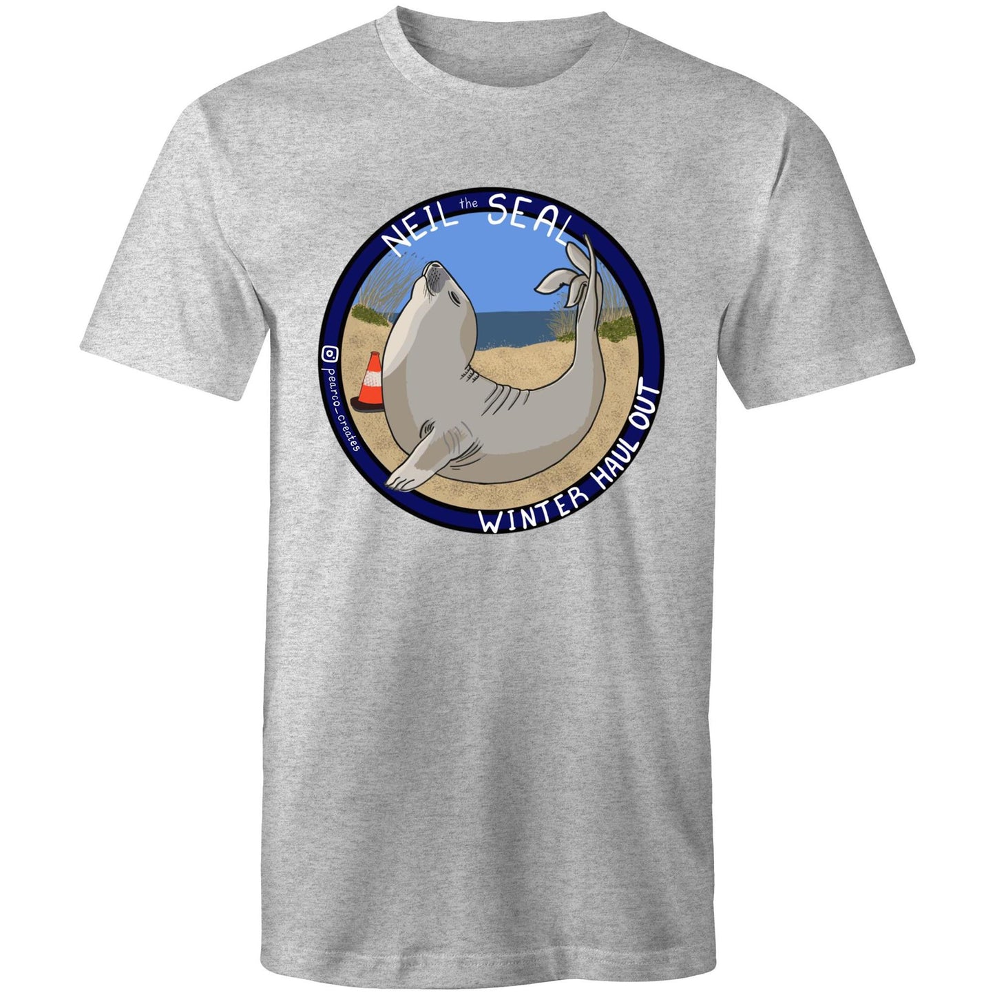 AS Colour Staple - Mens T-Shirt - Neil the Seal