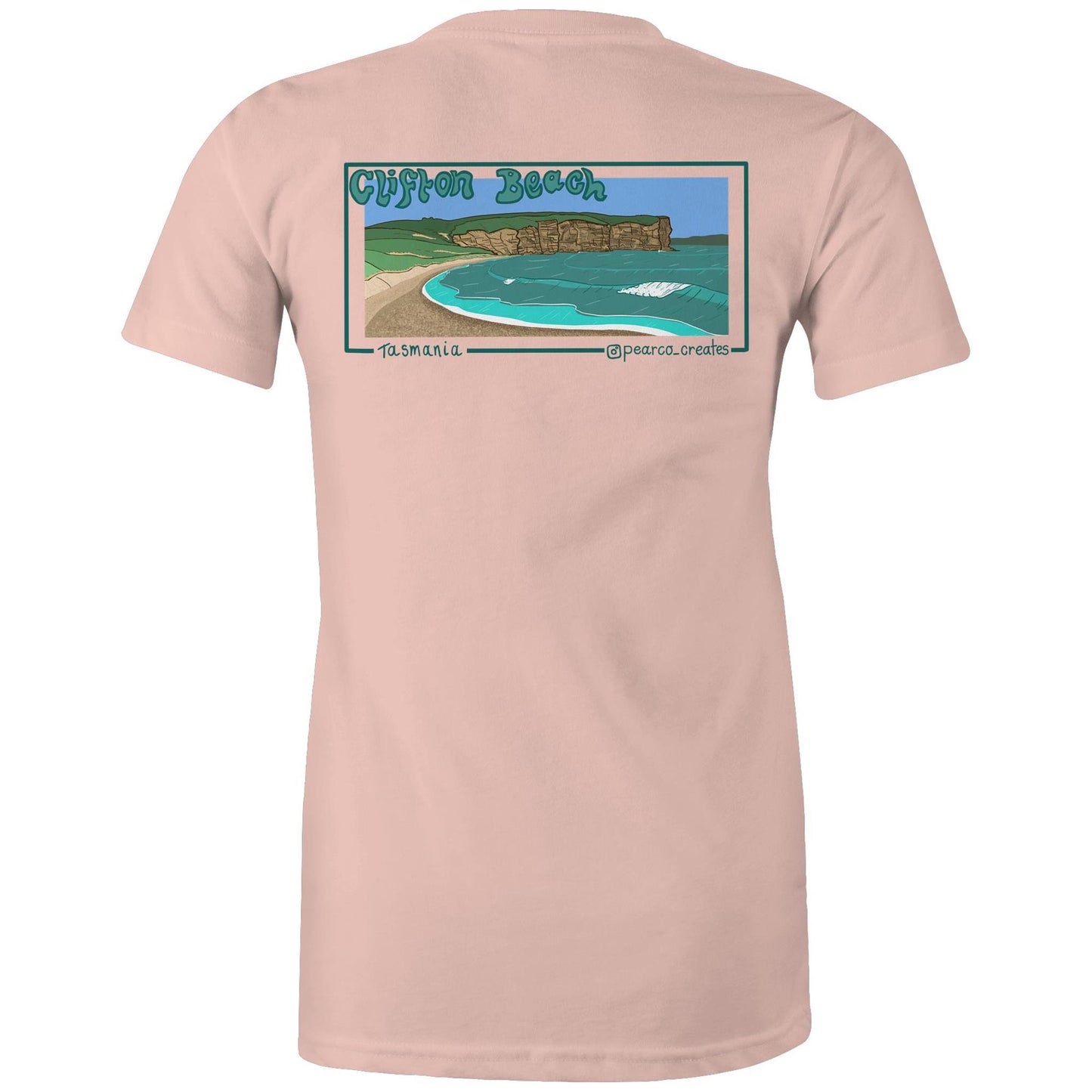 AS Colour - Women's Maple Tee - Clifton Beach