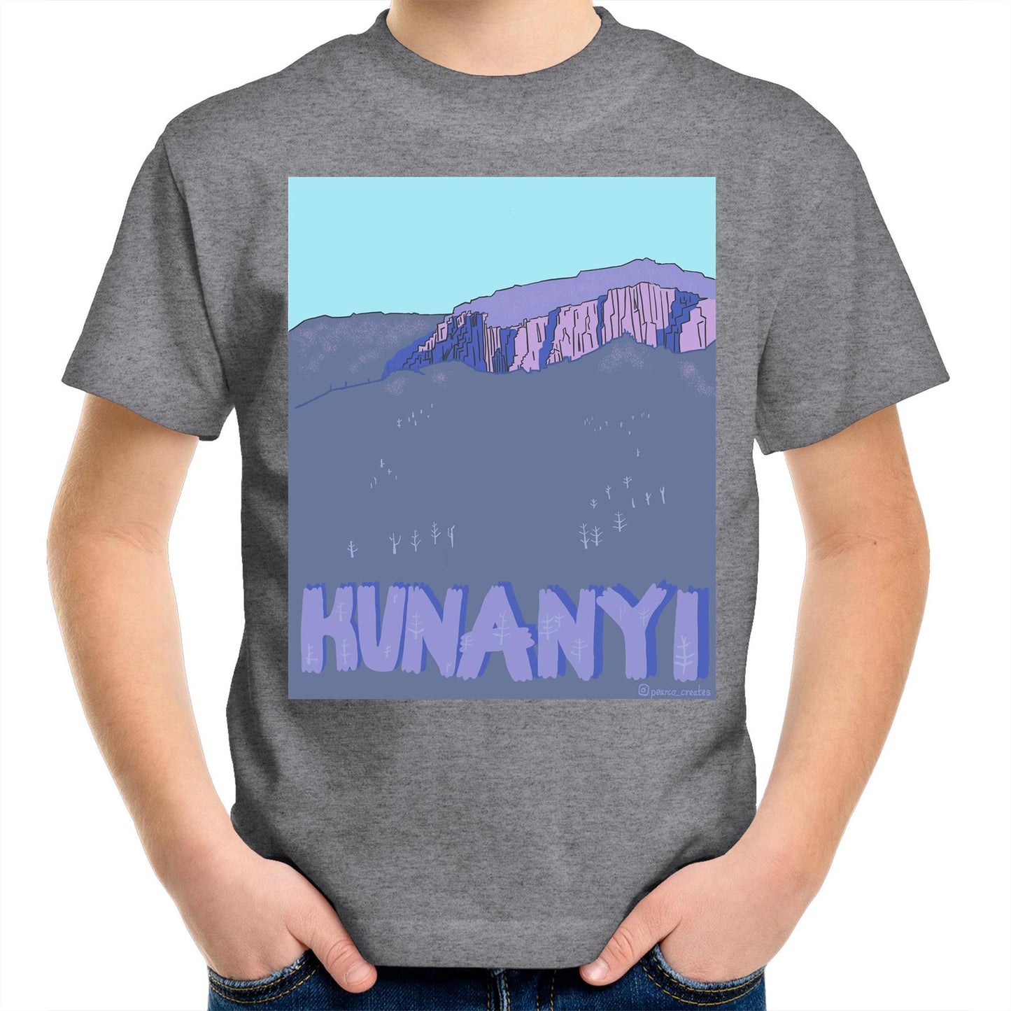 AS Colour Kids Youth Crew T-Shirt - Kunanyi