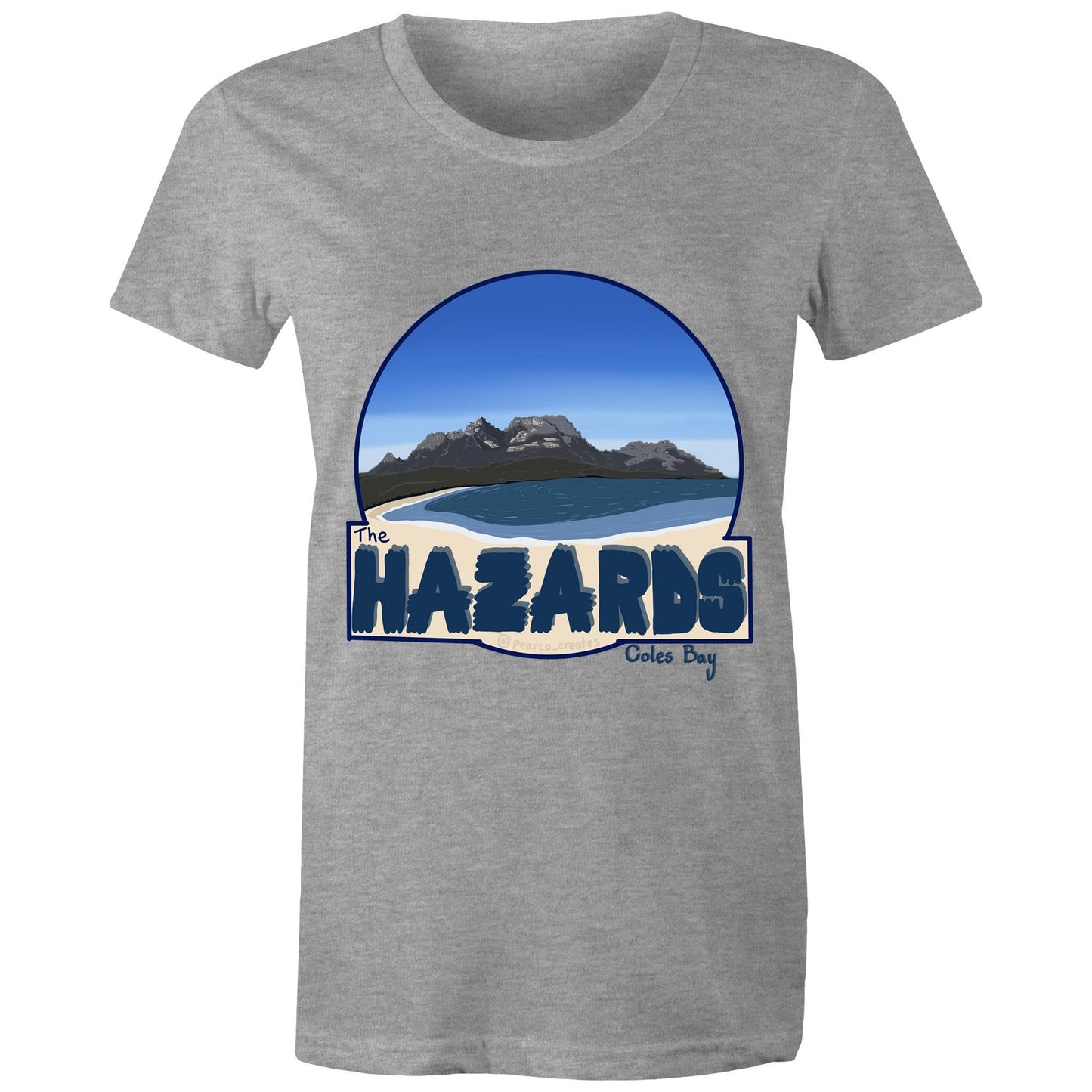 AS Colour - Women's Maple Tee - The Hazards / Coles Bay Tasmania