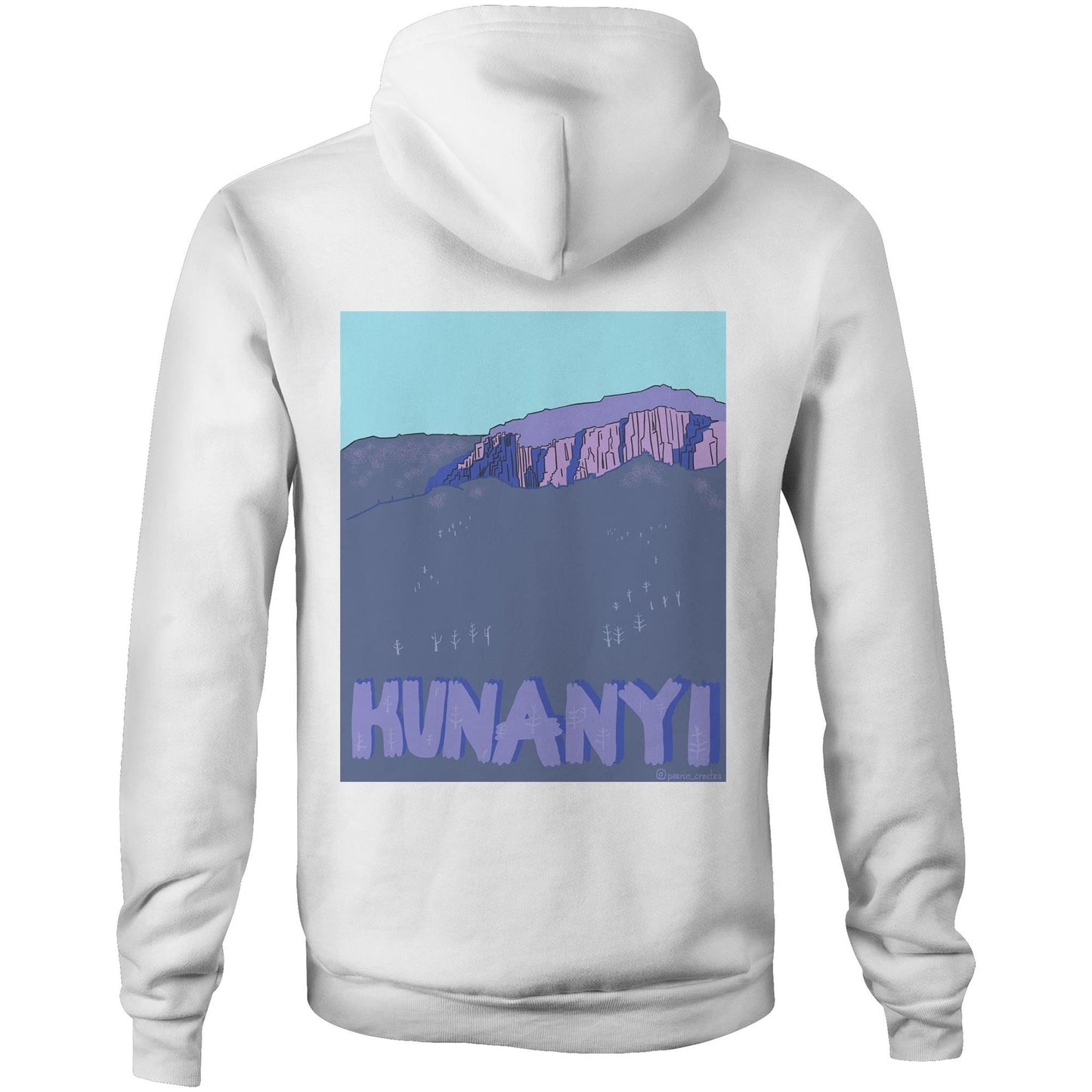 AS Colour Stencil - Pocket Hoodie Sweatshirt - Kunanyi