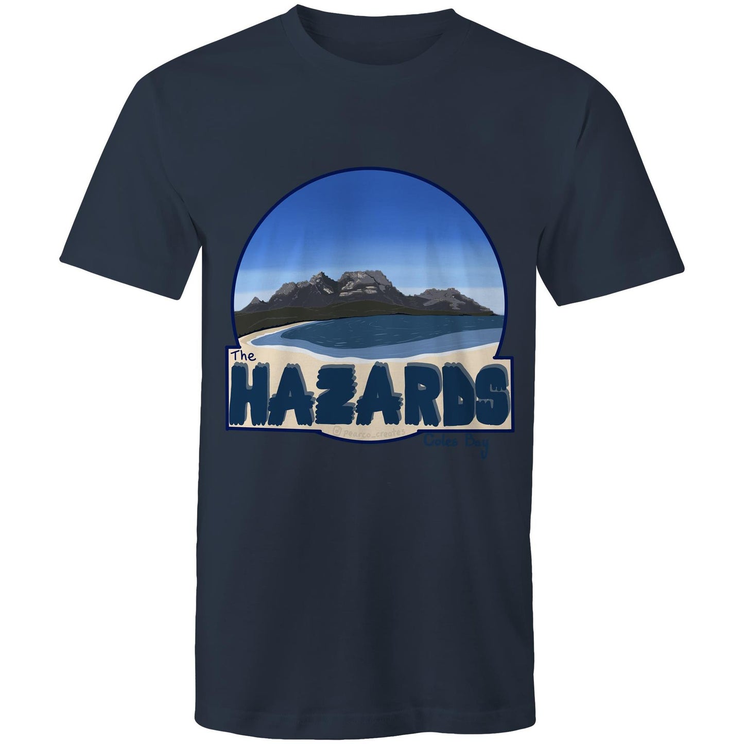 AS Colour Staple - Mens T-Shirt - The Hazards / Coles Bay Tasmania