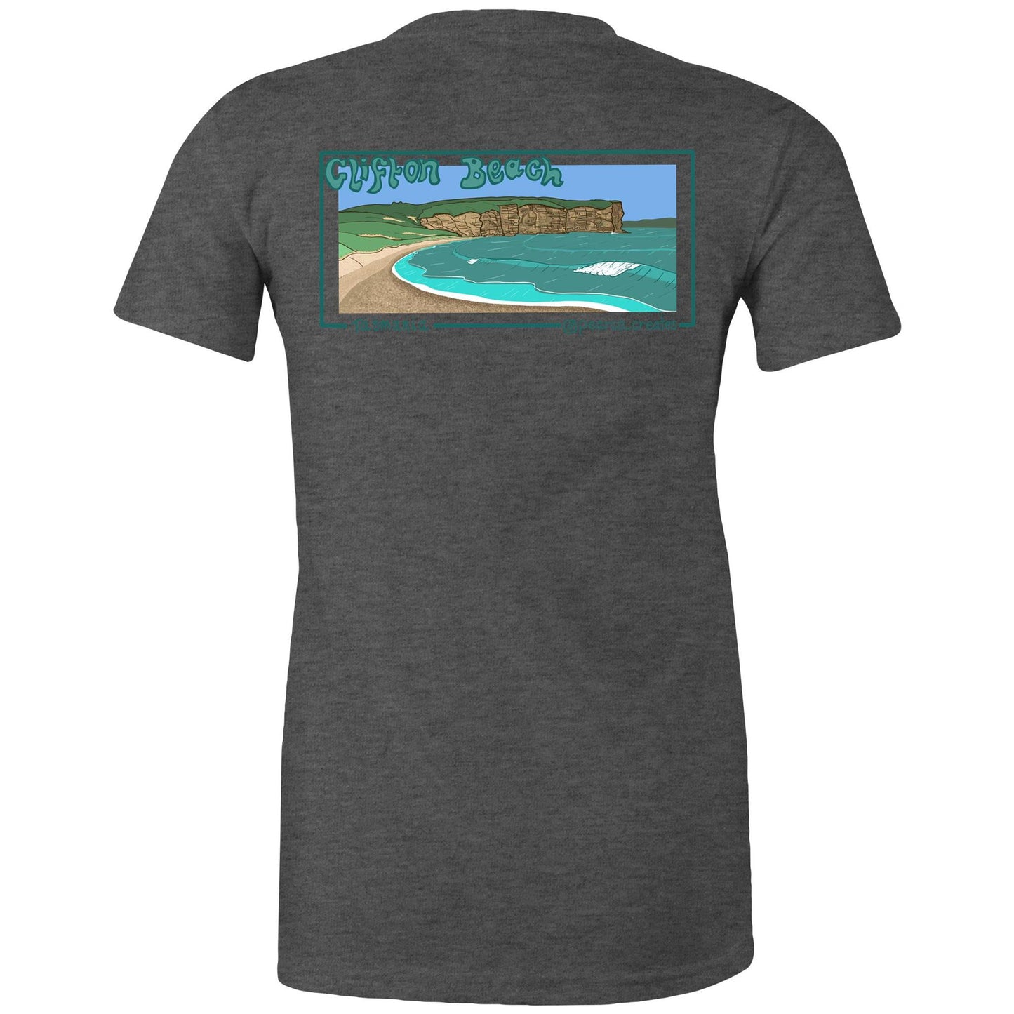 AS Colour - Women's Maple Tee - Clifton Beach