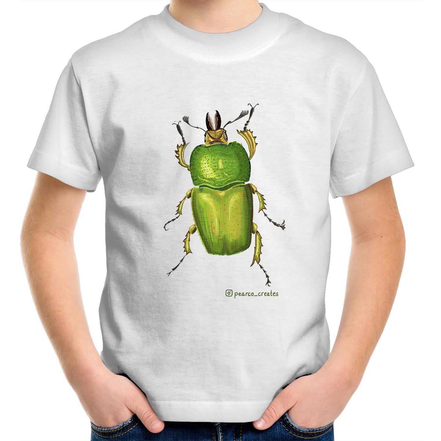 AS Colour Kids Youth Crew T-Shirt - Christmas Beetle