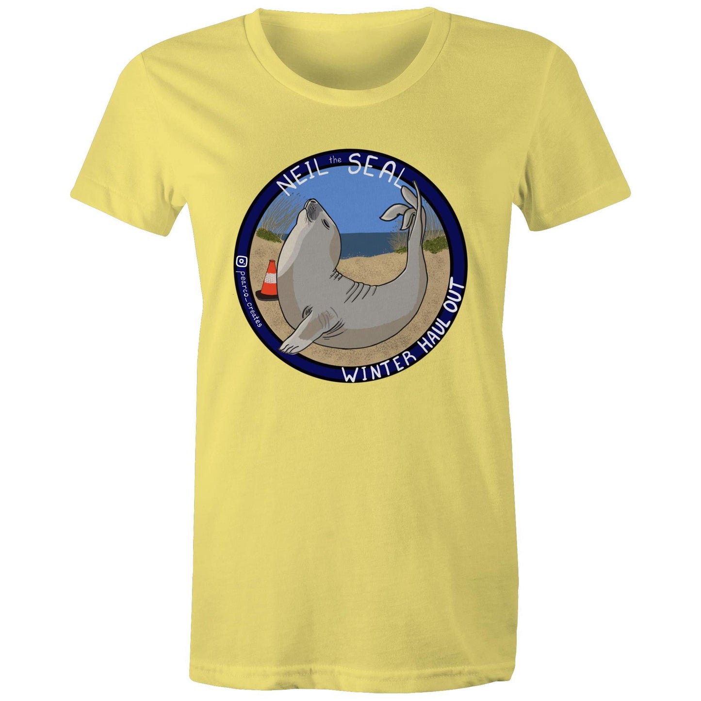 AS Colour - Women's Maple Tee - Neil the Seal