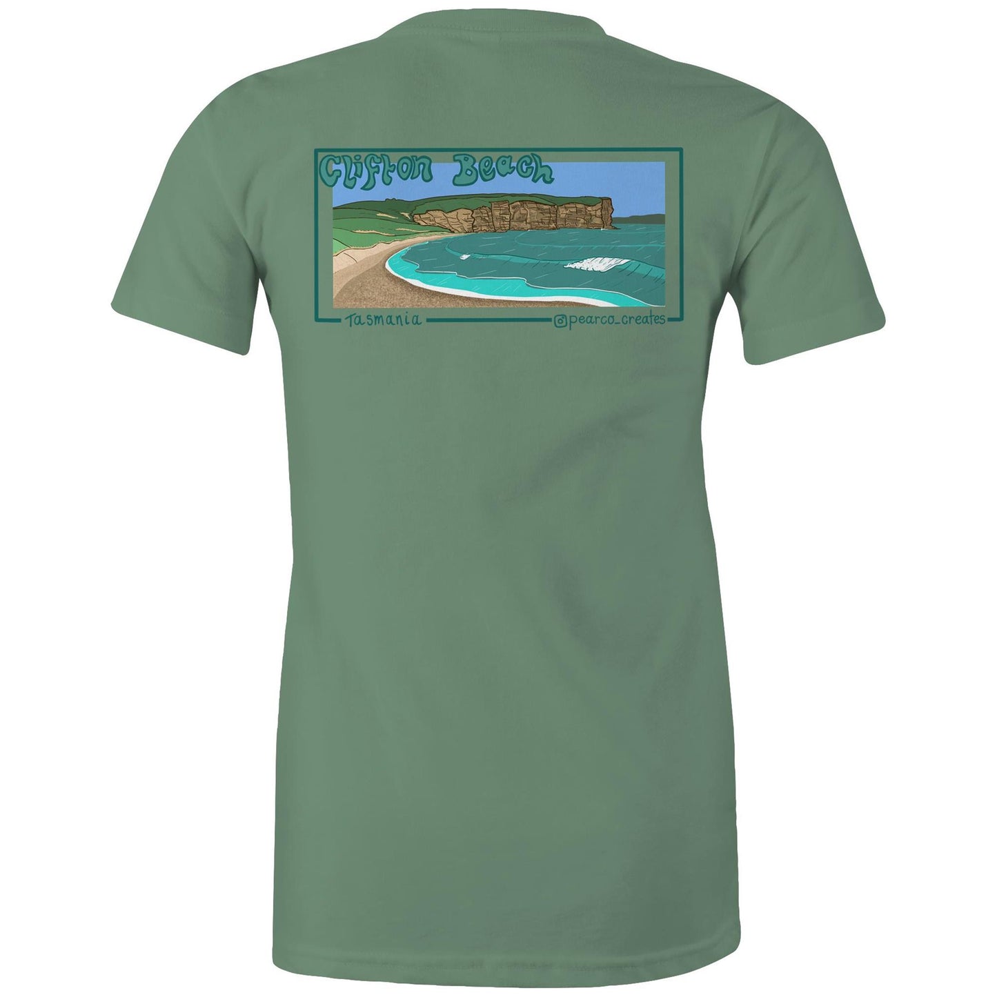 AS Colour - Women's Maple Tee - Clifton Beach
